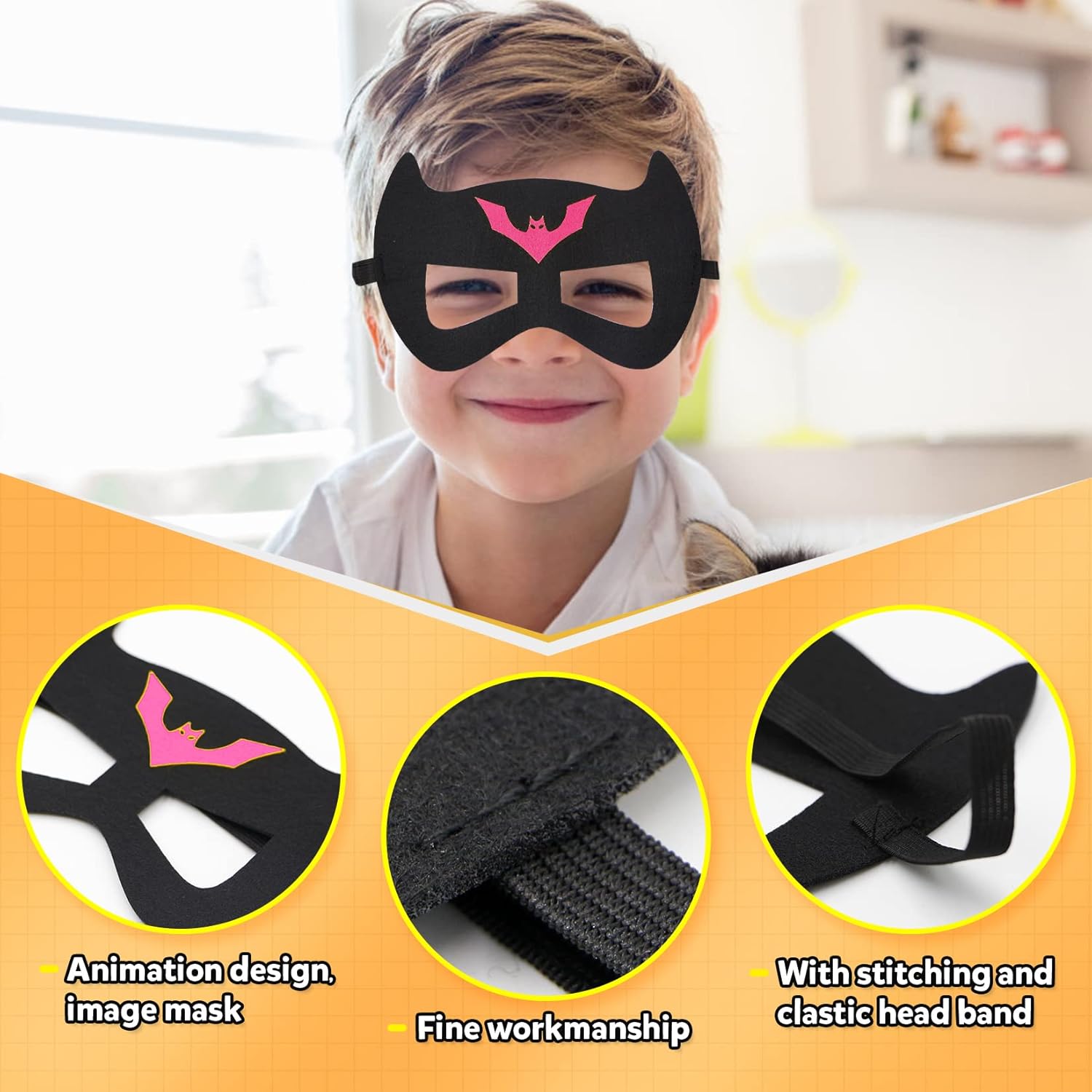 KARAZZO Superhero Capes Set for Kids