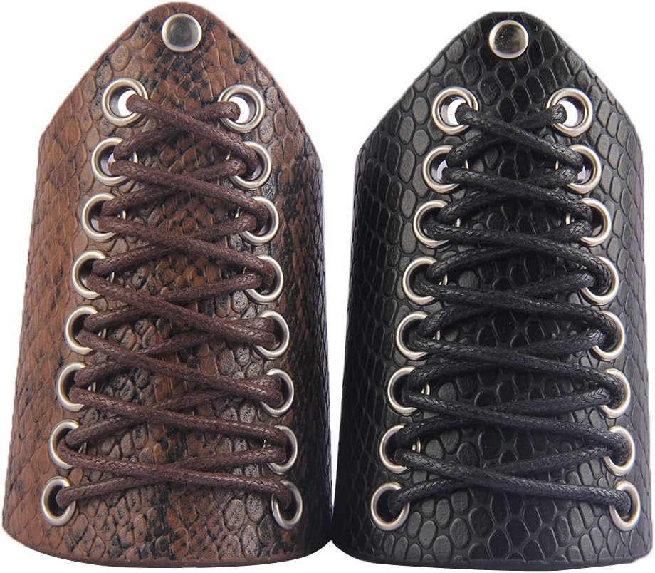 GelConnie Leather Wristband Viking Arm Guard