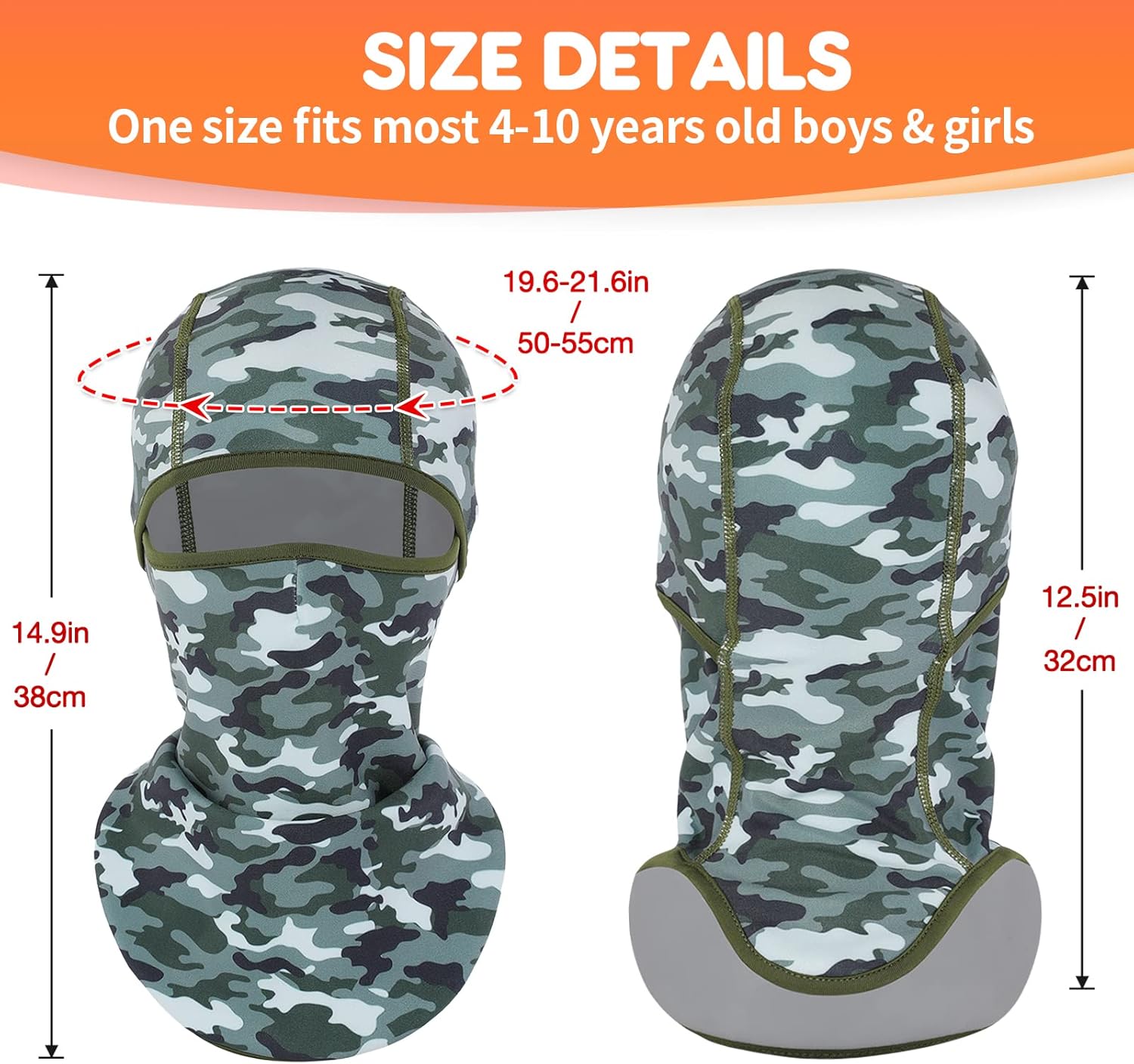 Venswell Kids Windproof Balaclava Ski Mask Winter Face Warmer