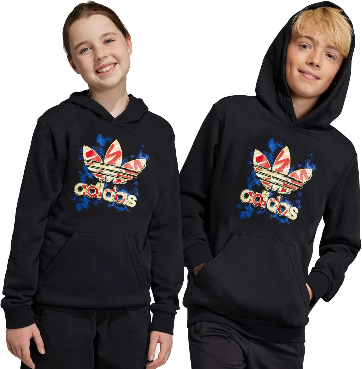 adidas Originals Kids Trefoil Hoodie for Girls