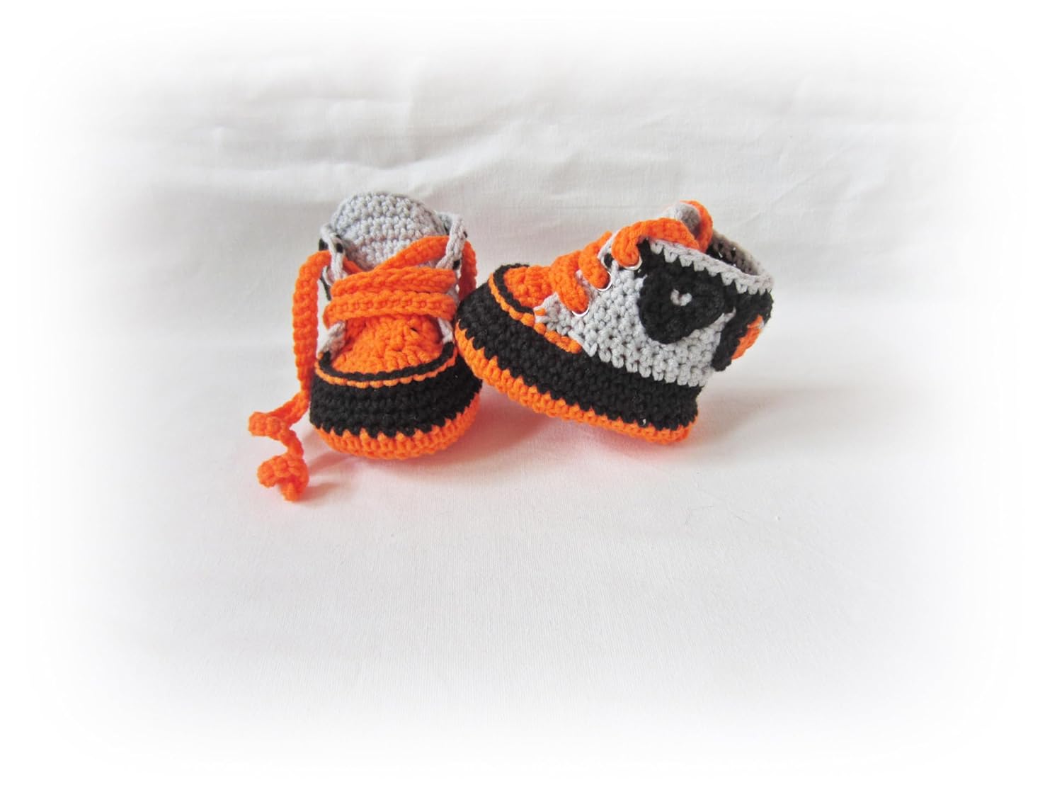 Handmade Crochet Baby Shoes for Newborns