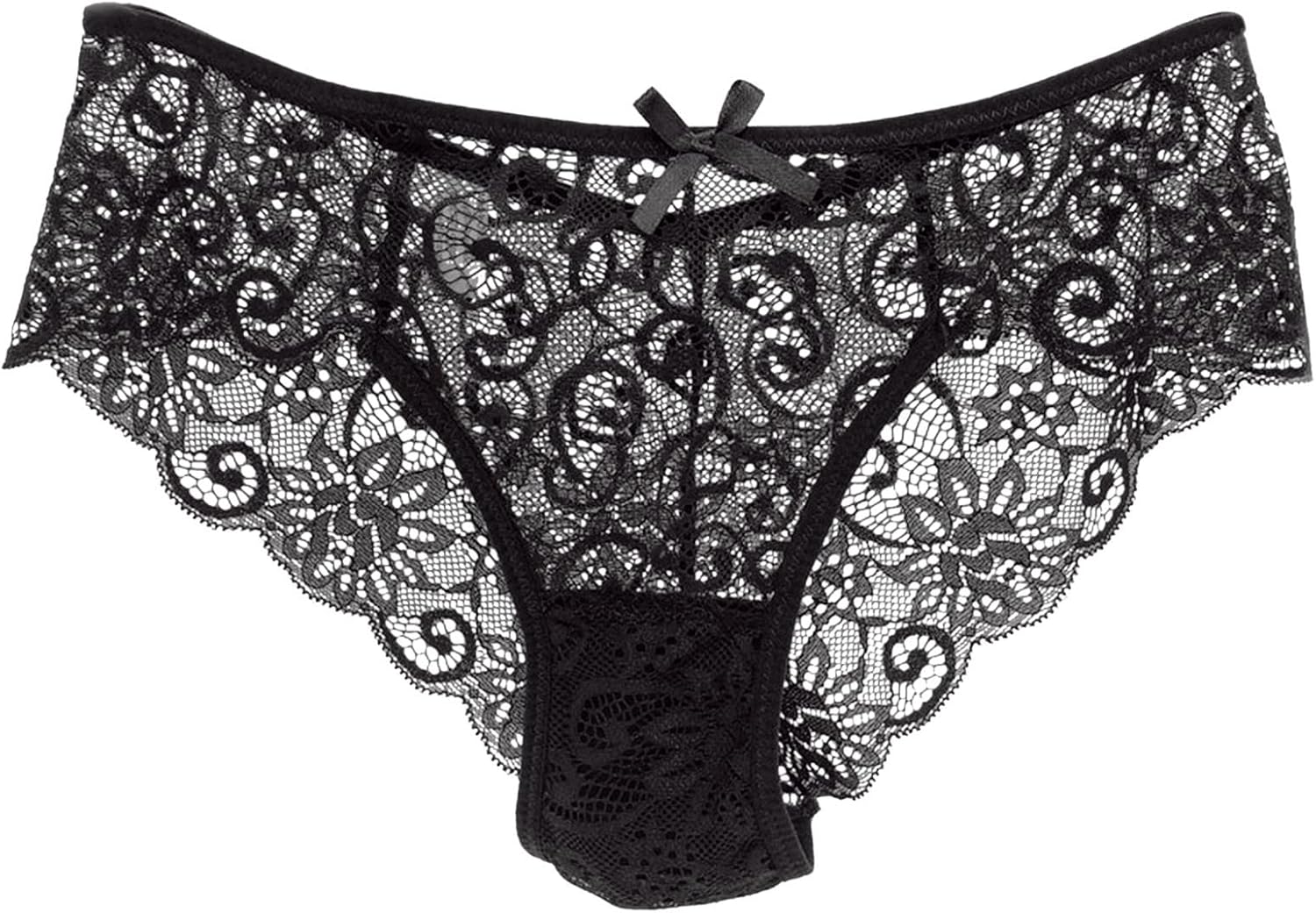 Womens High Waisted Breathable Cotton Thongs Plus Size Invisible G String