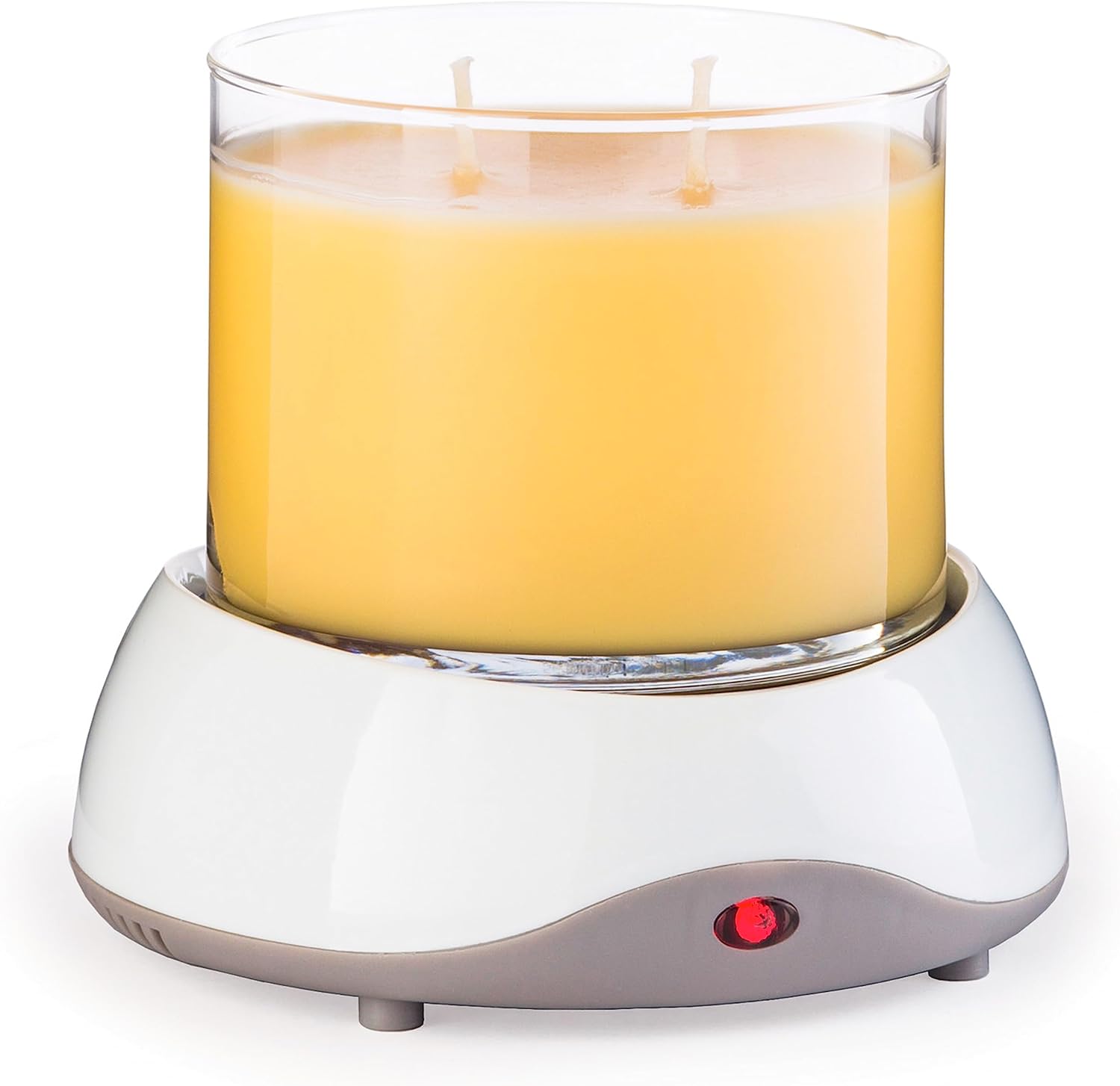 Candle Warmers ETC Auto Shutoff Candle Warmer Plate White Plug-in