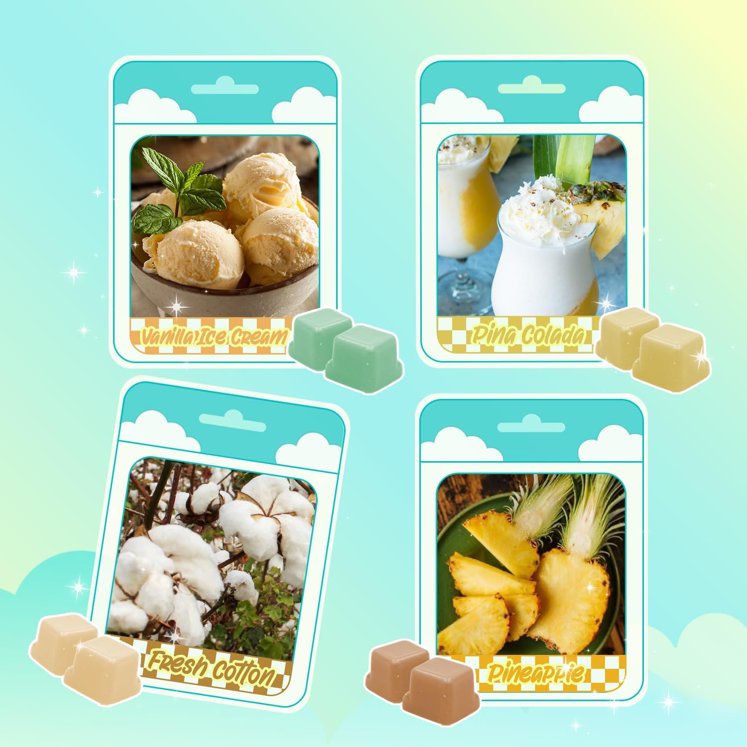 SoulOrigin Summer Scented Wax Melts 8Pack 1