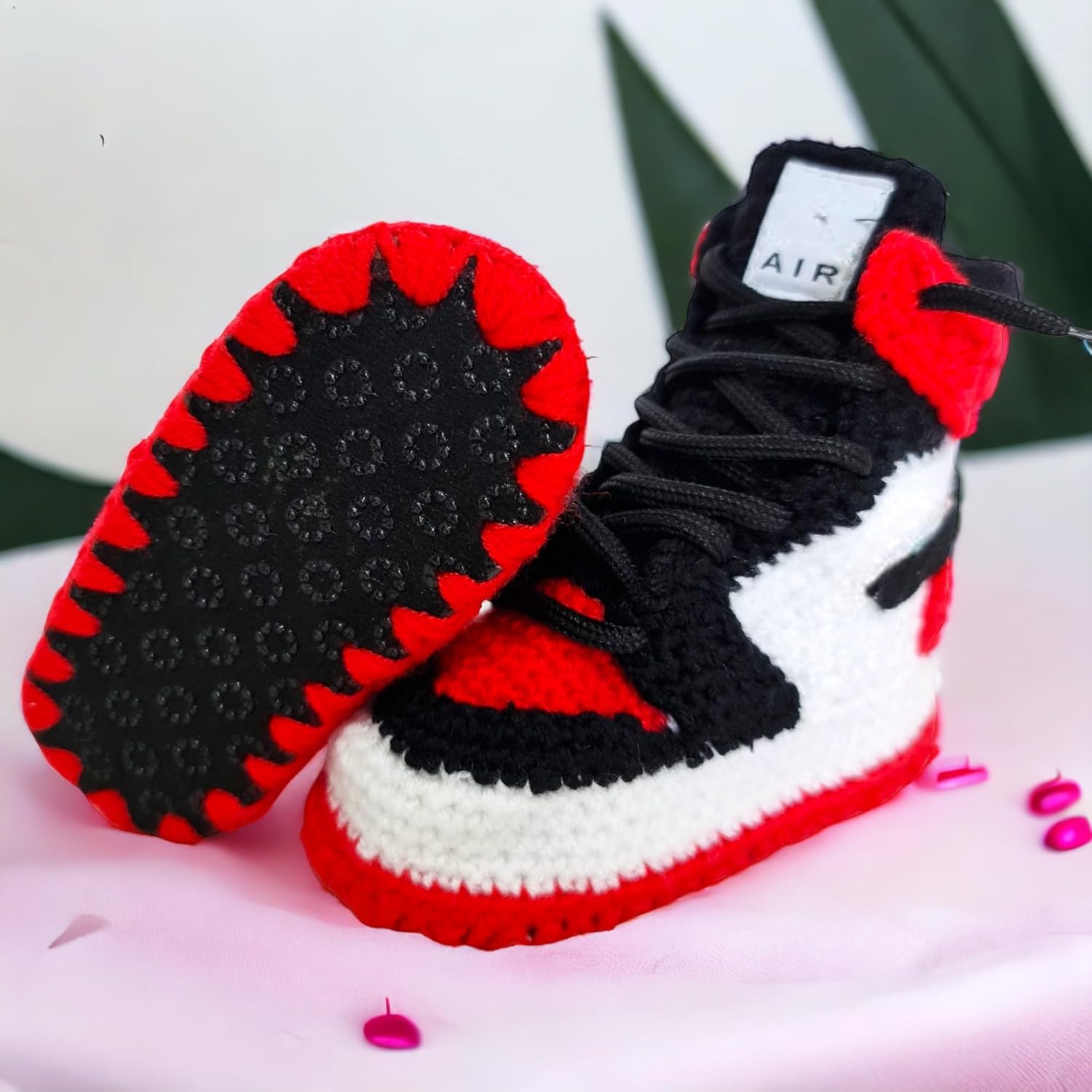 Custom Baby Handmade Booties Crochet Slippers