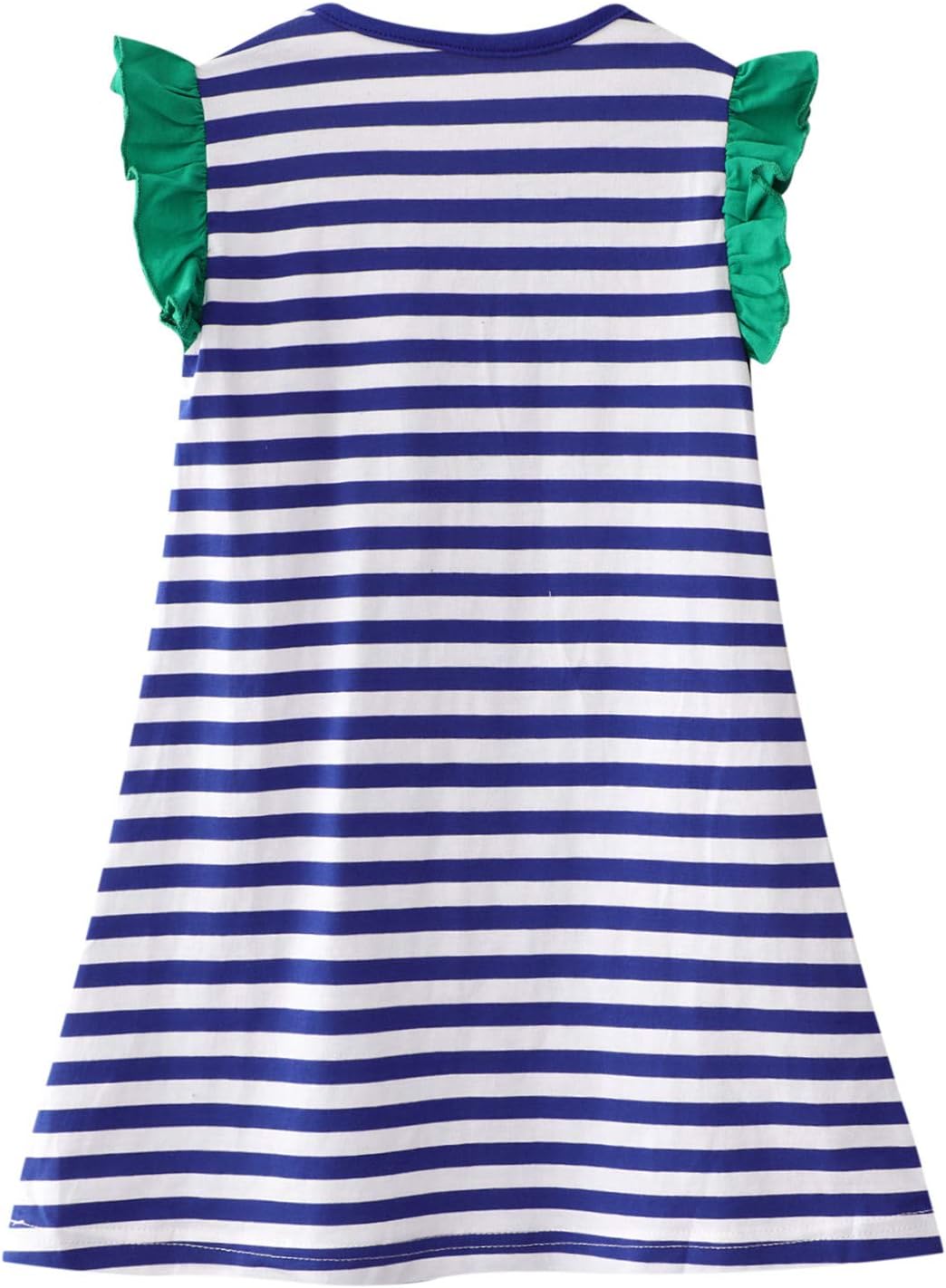HILEELANG Little Girls Cotton Print Dress