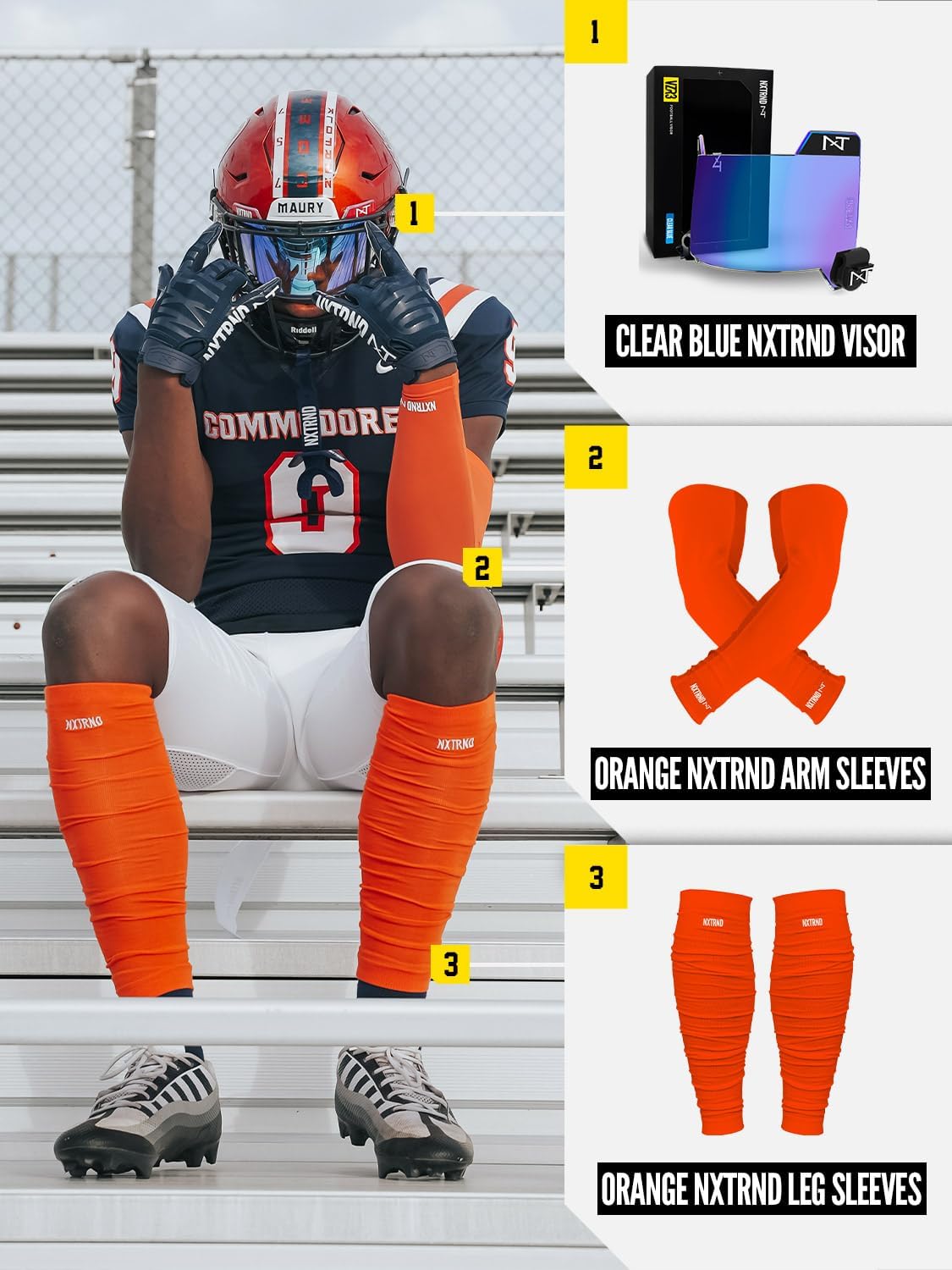 Nxtrnd Air-TEK Arm Sleeves for Men - Pair Breathable Compression Arm Sleeves