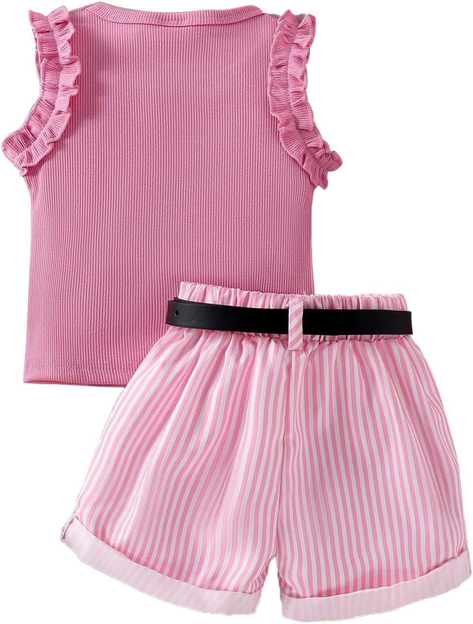 Toddler 2 Piece Summer Outfit Set for Girls