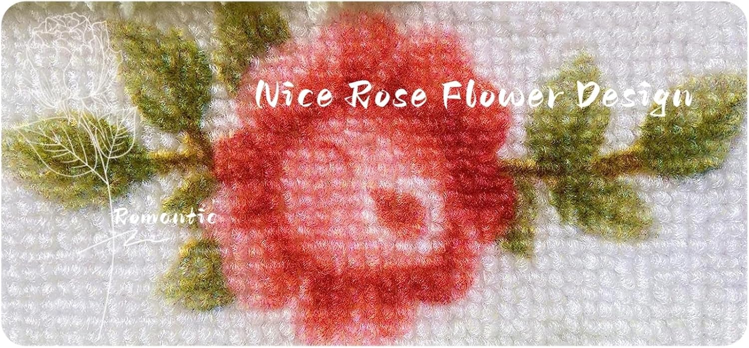 Stay Young Floral Area Rug Non Slip 1771 x 4921 Inch
