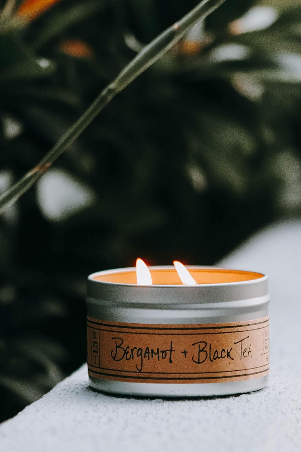 Premium Scented Soy Candle - Sea Salt Sandalwood - Travel Tin