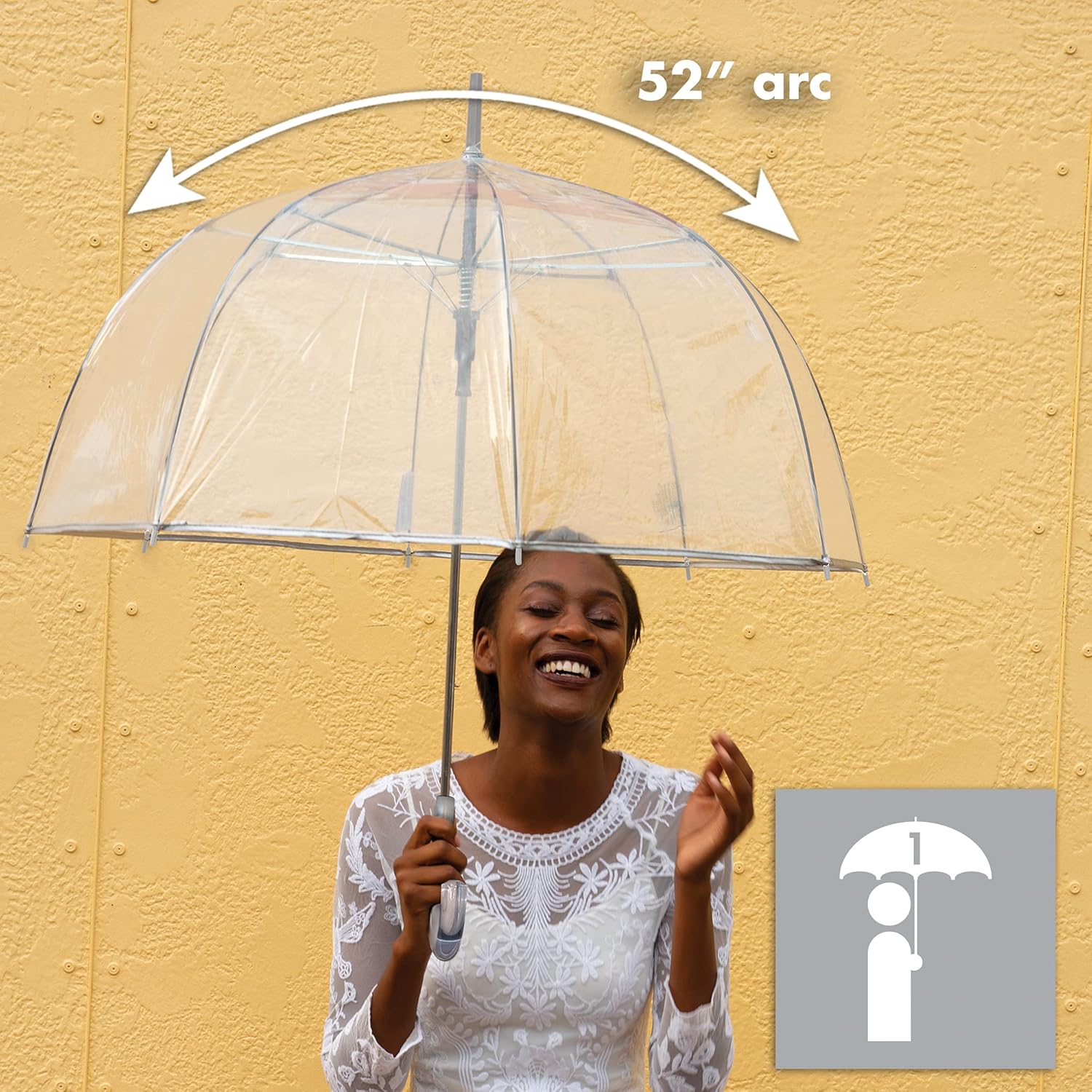 ShedRain Bubble Umbrella - Automatic Open Rain Windproof