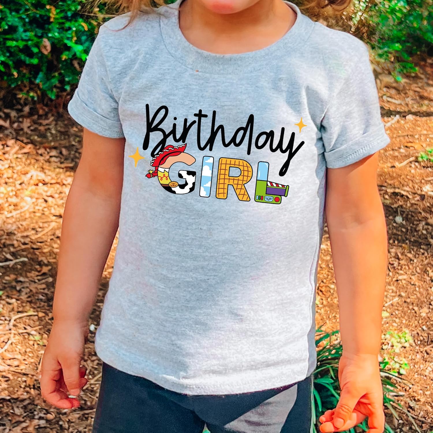 Birthday Girl Shirt Infinity and Beyond Toddler