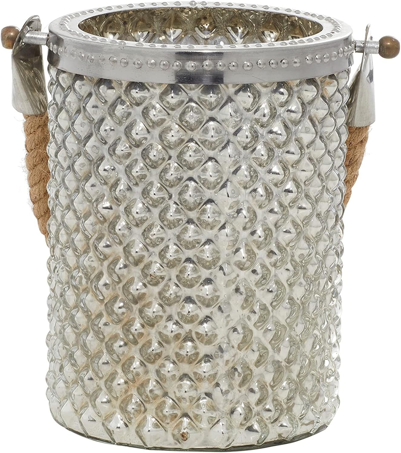 Clear Glass Coastal Lantern 13 x 5 Beach