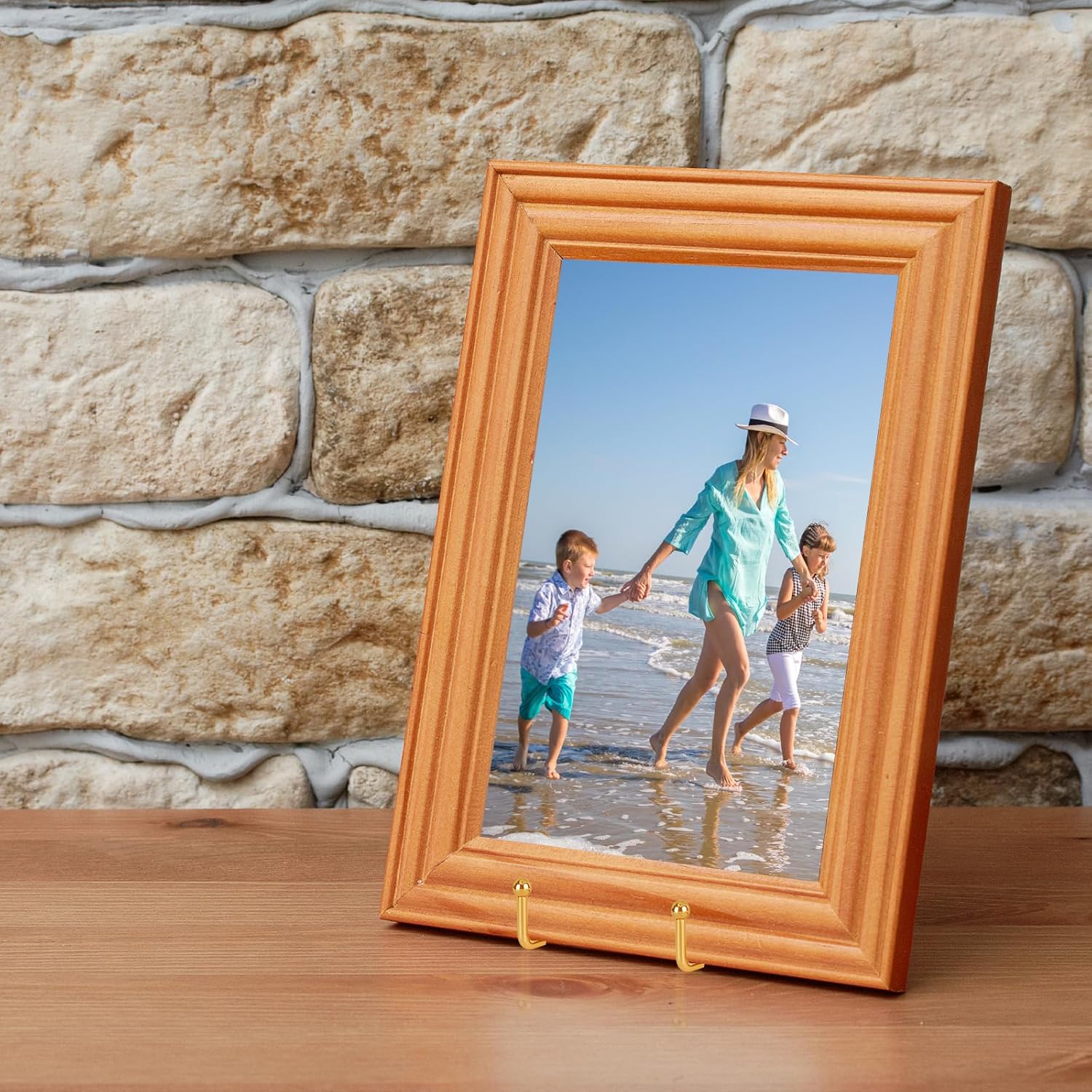 IBosins 5 Pack 8 Inch Plate Holder Display Stands 1