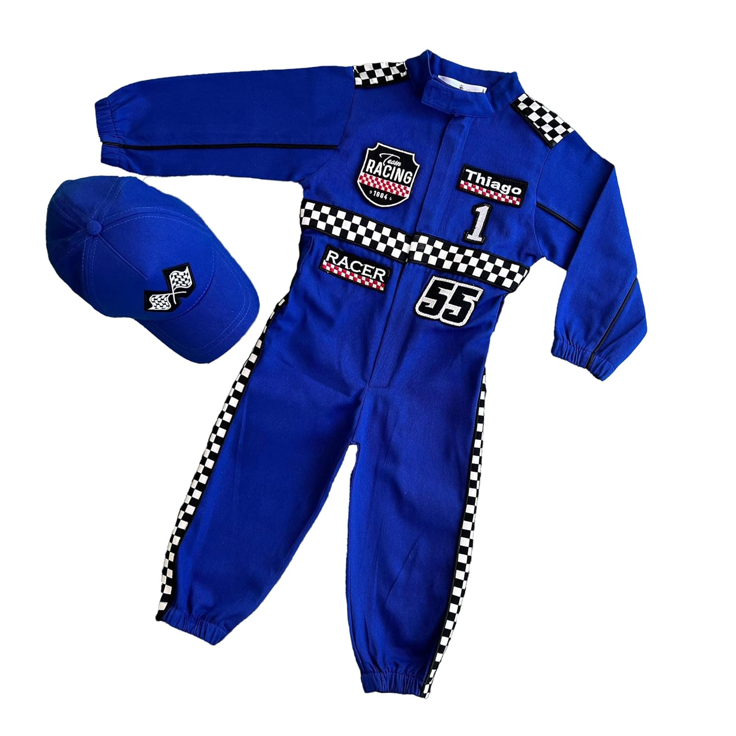 Handmade Race Car Driver Costume for Toddlers - 12-18 Months