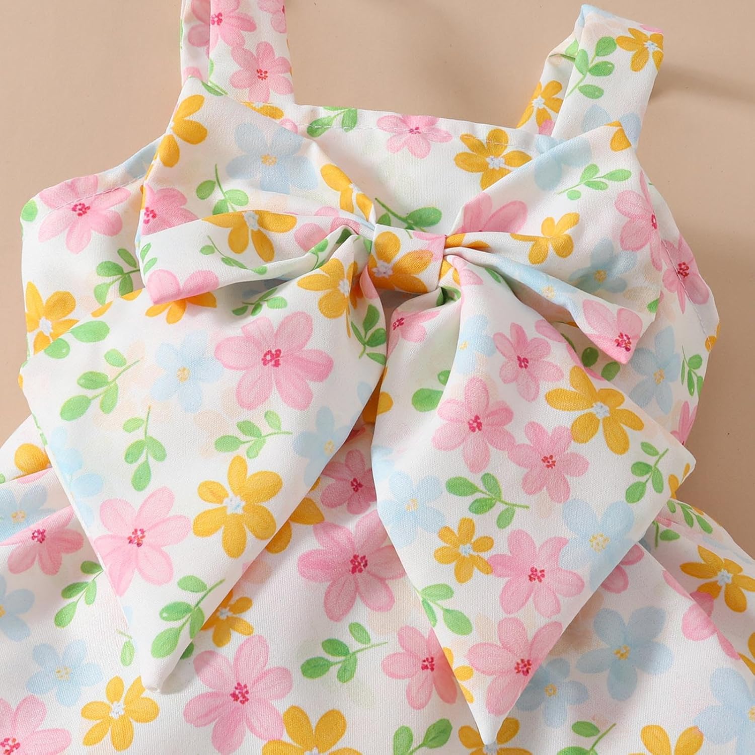 Newborn Baby Girls Cotton Romper with Headband Set 0-18M