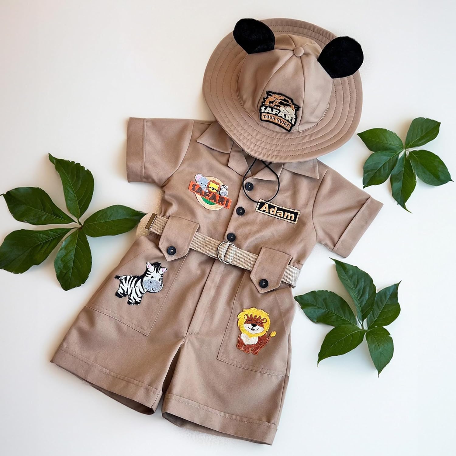 Personalized Safari Explorer Costume for Toddler 1