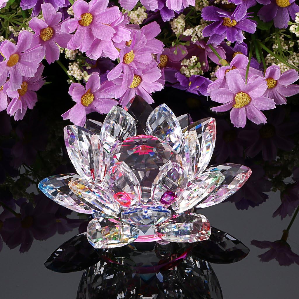 OwnMy Sparkle Crystal Lotus Feng Shui Decor
