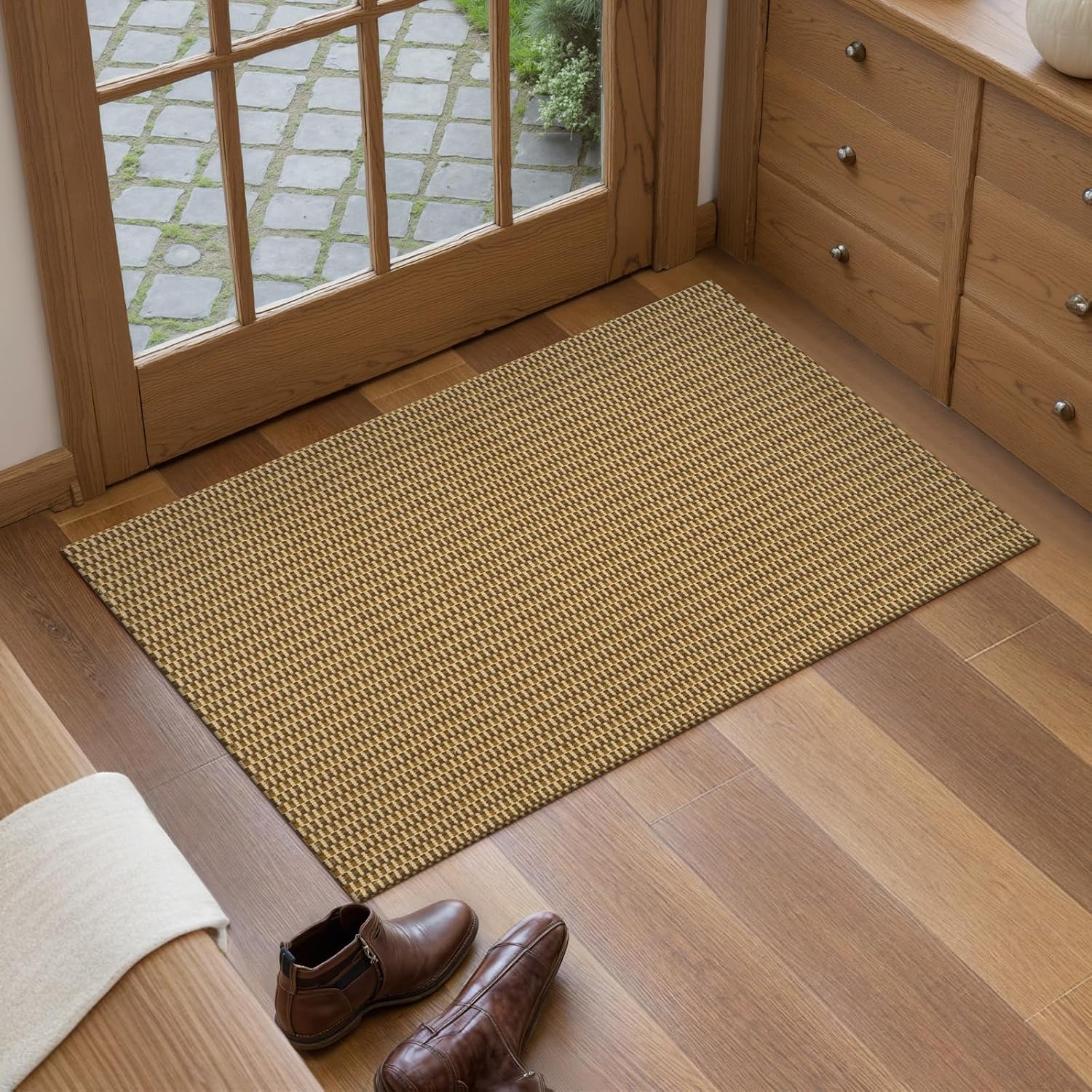 Collive 2x3 Washable Entryway Rug