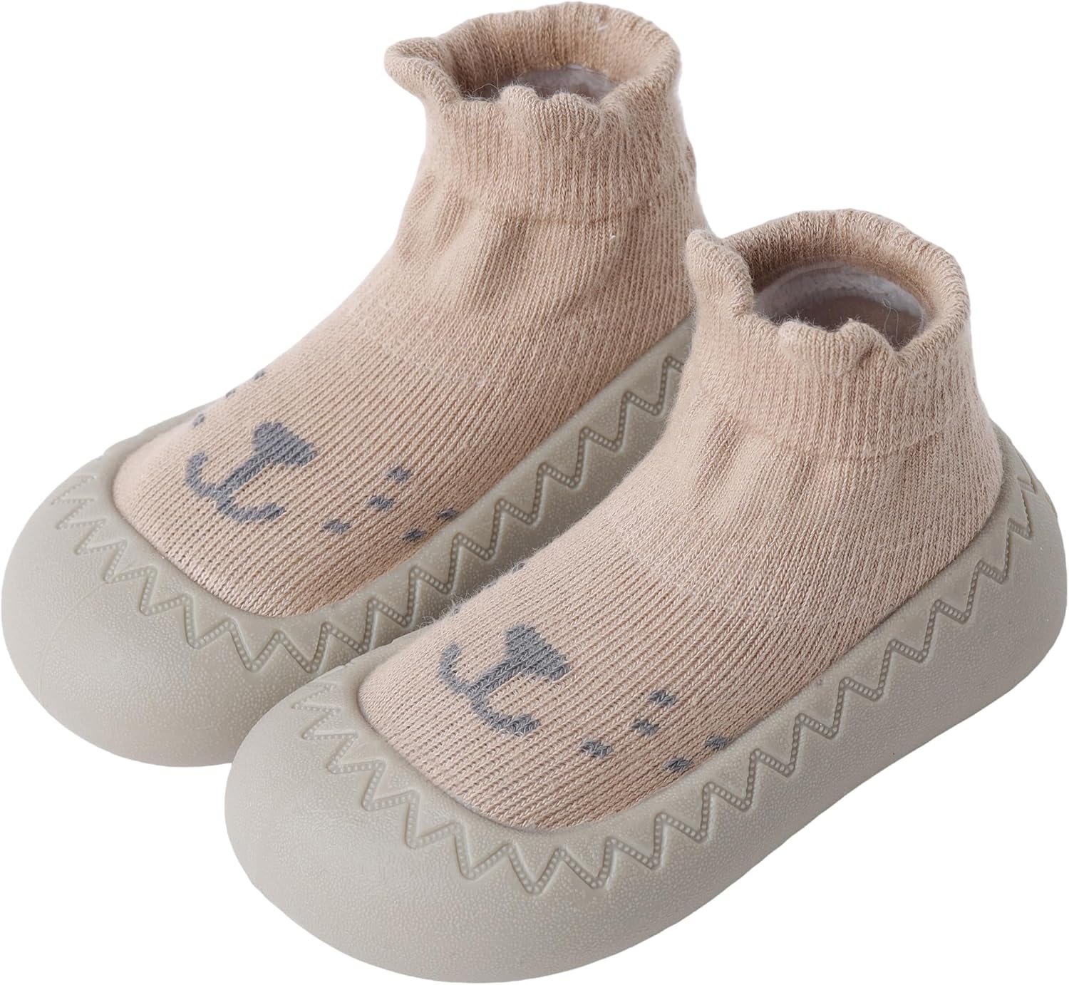 XQXG Infant Cartoon Walker Shoes Non-Slip Soft Rubber Sole