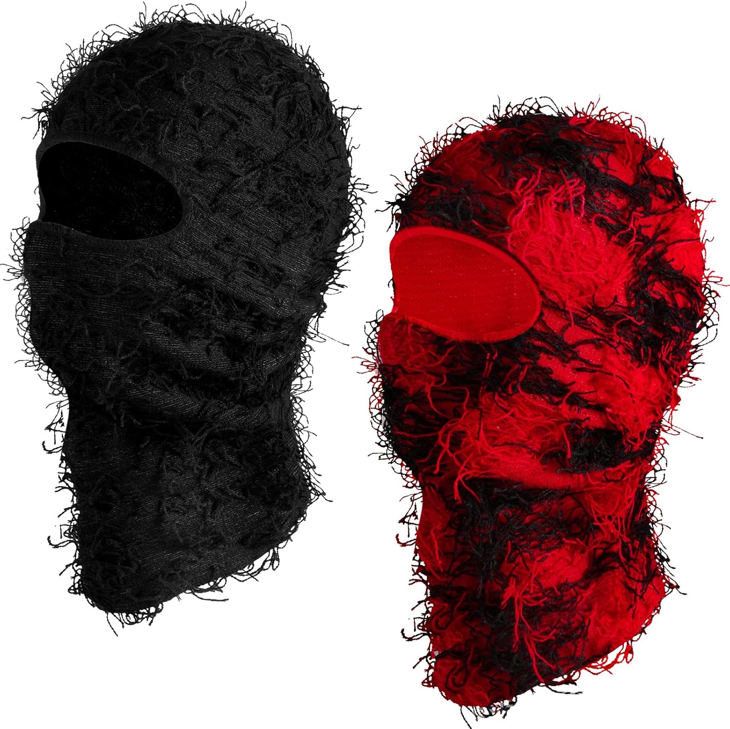 Newcotte 2 Pack Distressed Ski Balaclava for Cold Weather 1