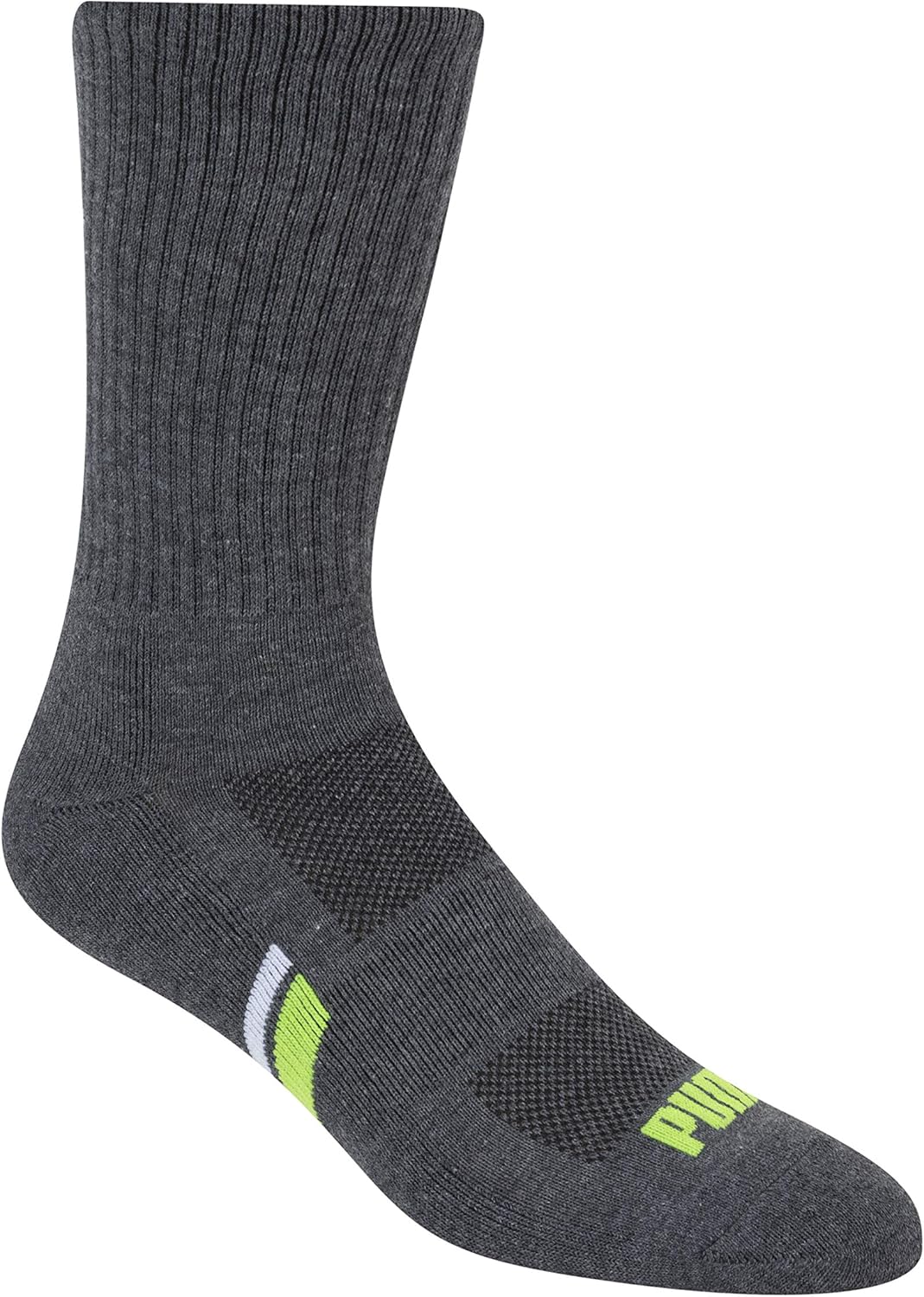 PUMA Mens 6 Pack Crew Socks - Comfort Style