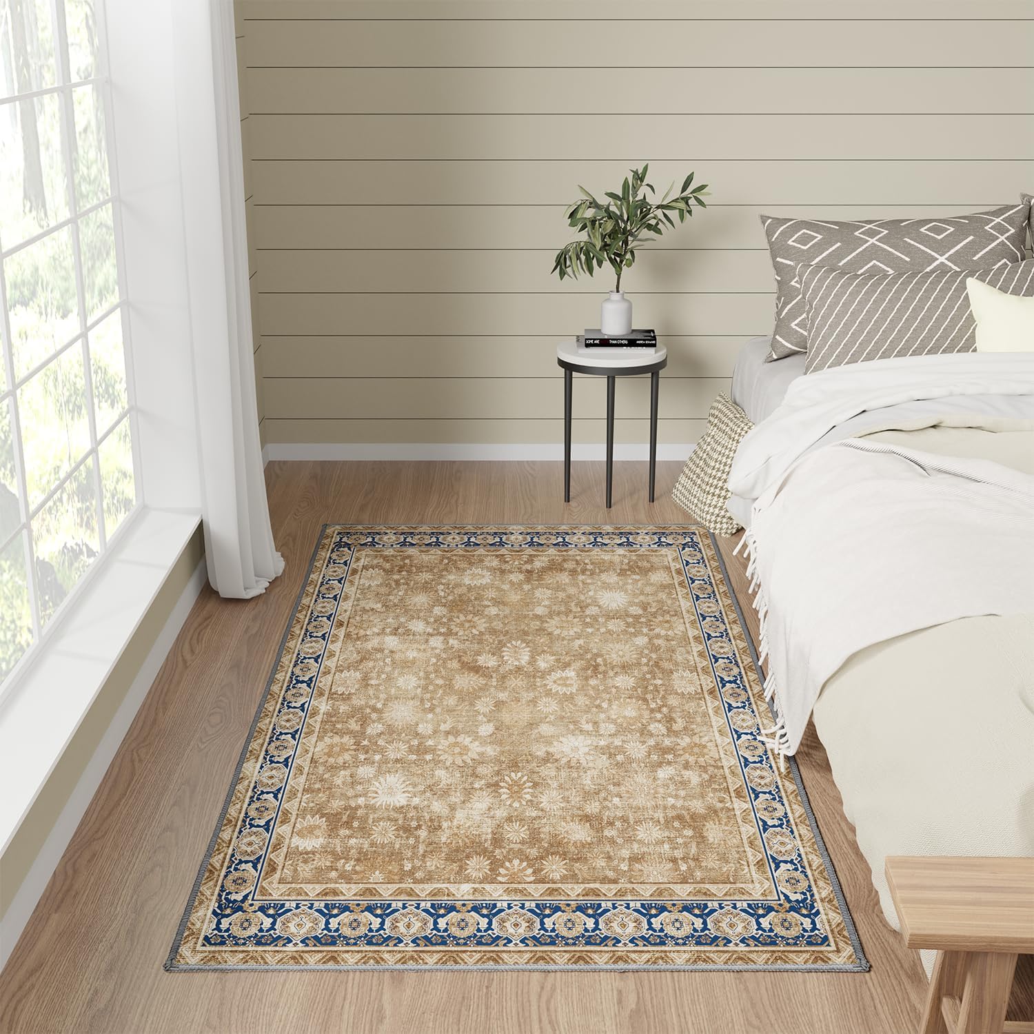 Hargiis Bohemian Runner Rug 35 Non-Slip Pet Friendly