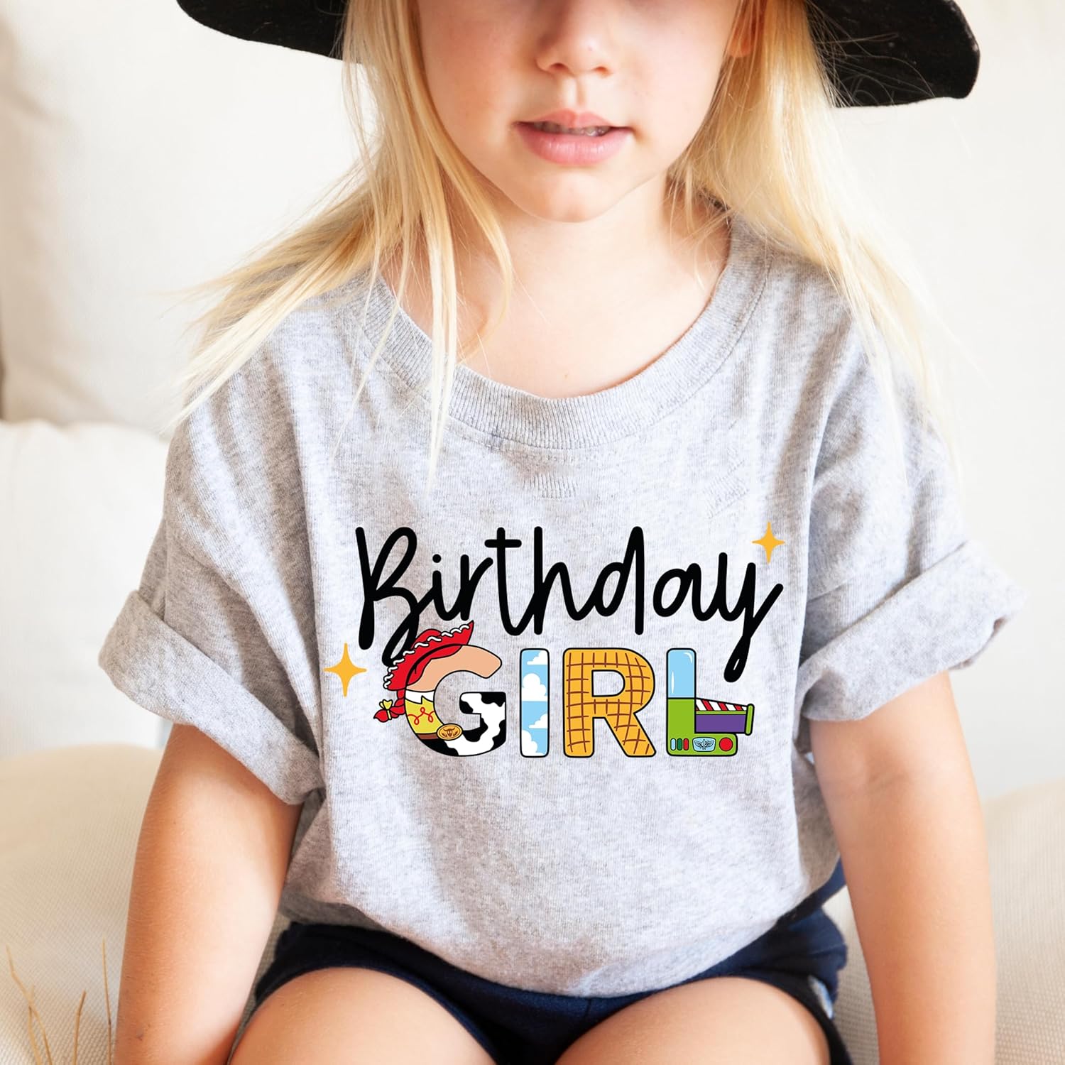 Birthday Girl Shirt Infinity and Beyond Toddler