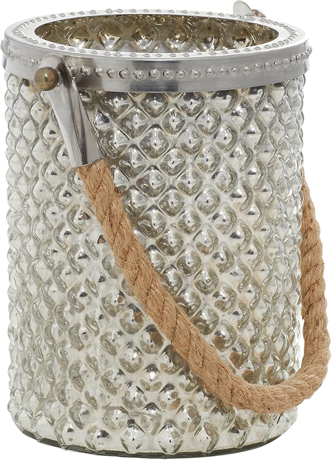 Clear Glass Coastal Lantern 13 x 5 Beach