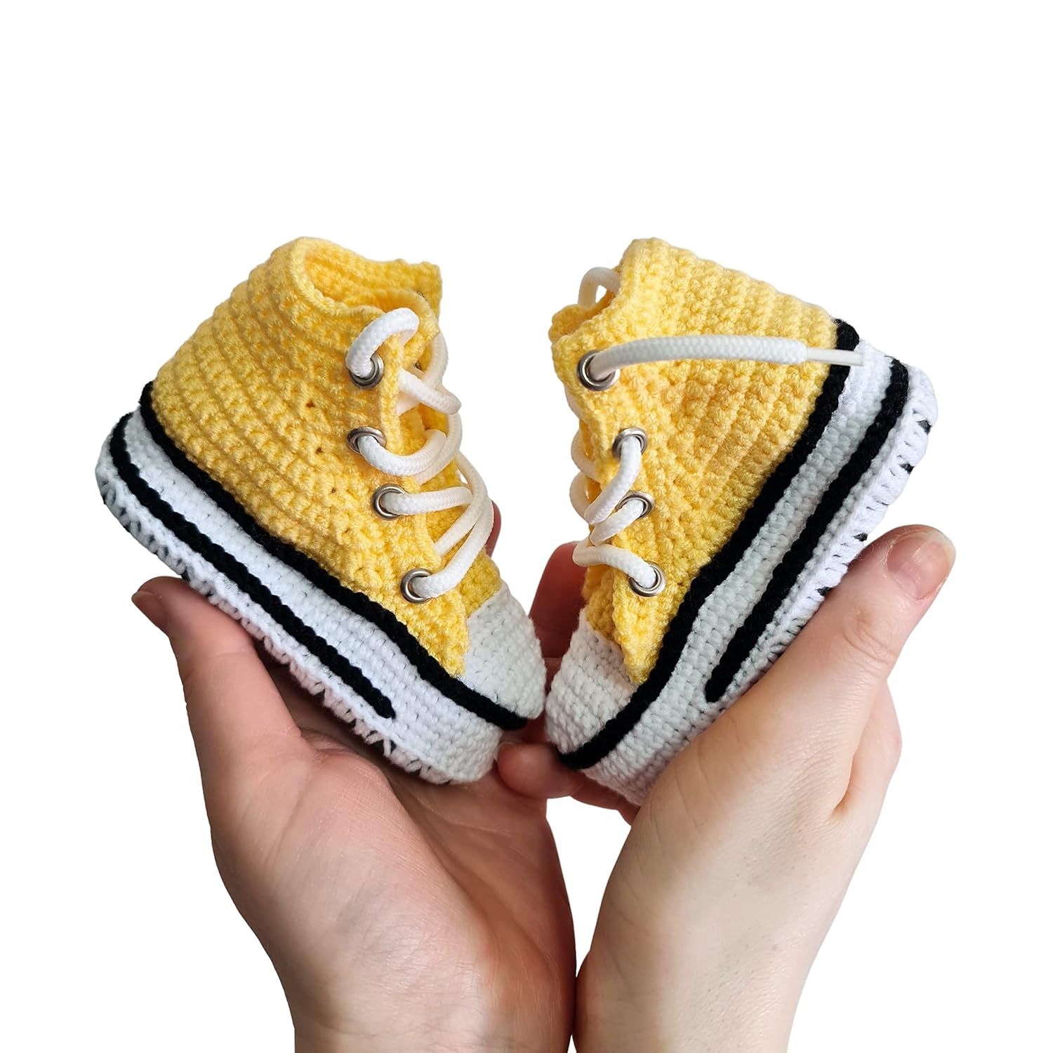 Sa By Seay Handmade Newborn Yellow Booties