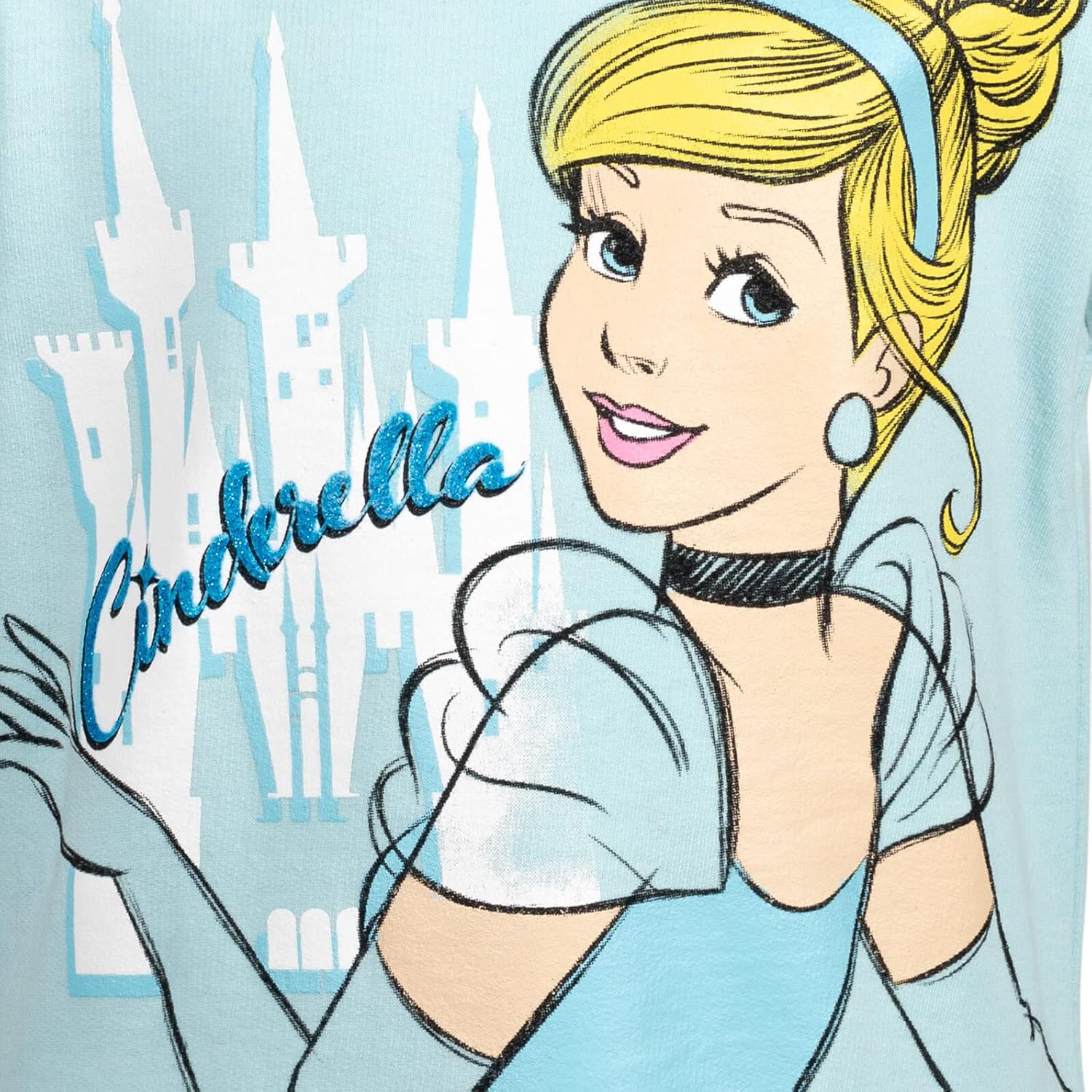 Disney Princess Girls Short Sleeve Dress