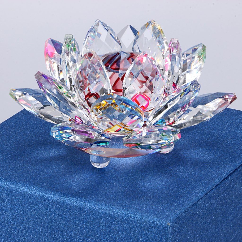 OwnMy Sparkle Crystal Lotus Feng Shui Decor