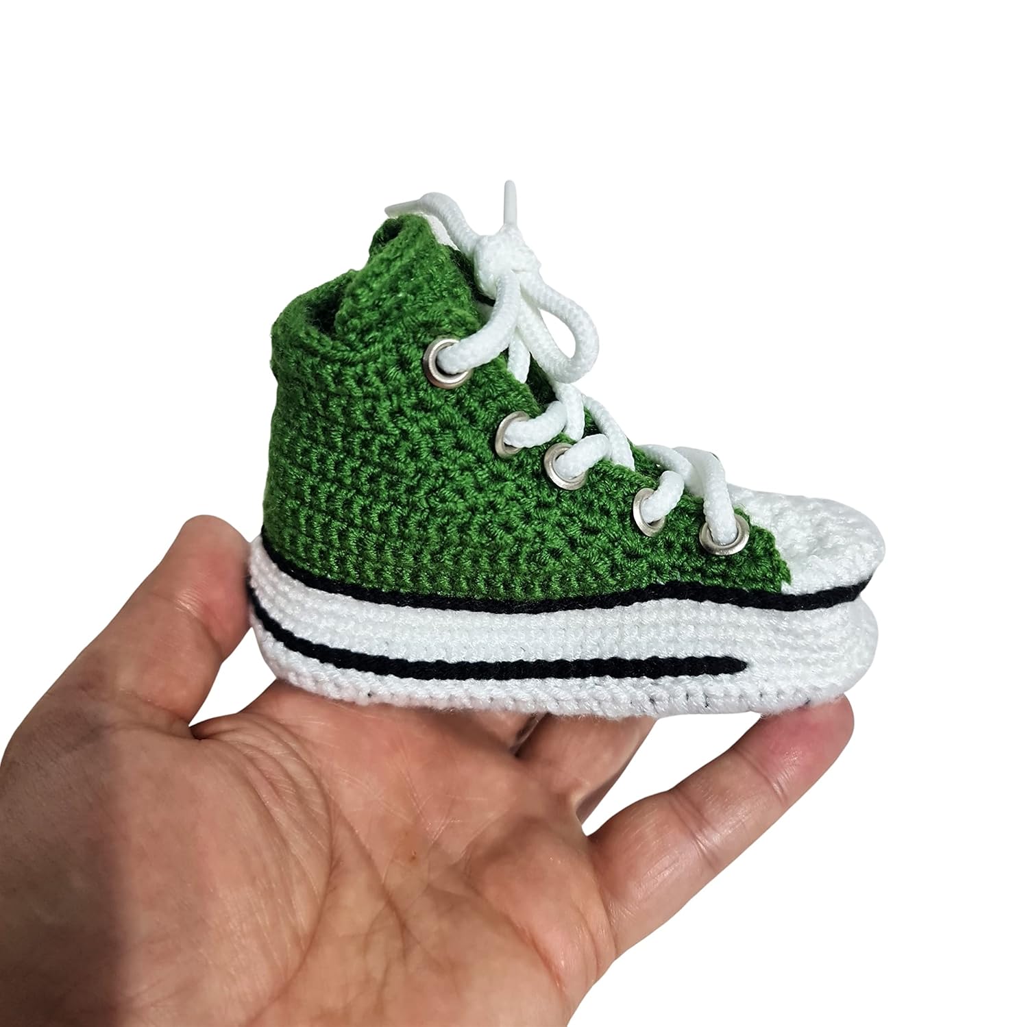 Handmade Green Baby Booties Organic Cotton