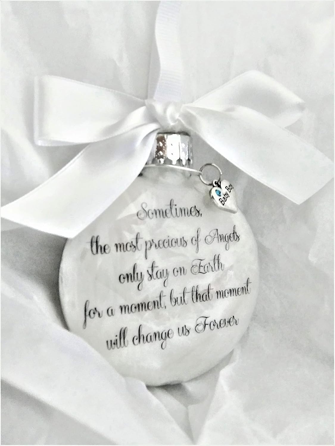Baby Boy Memorial Ornament Sympathy Gift