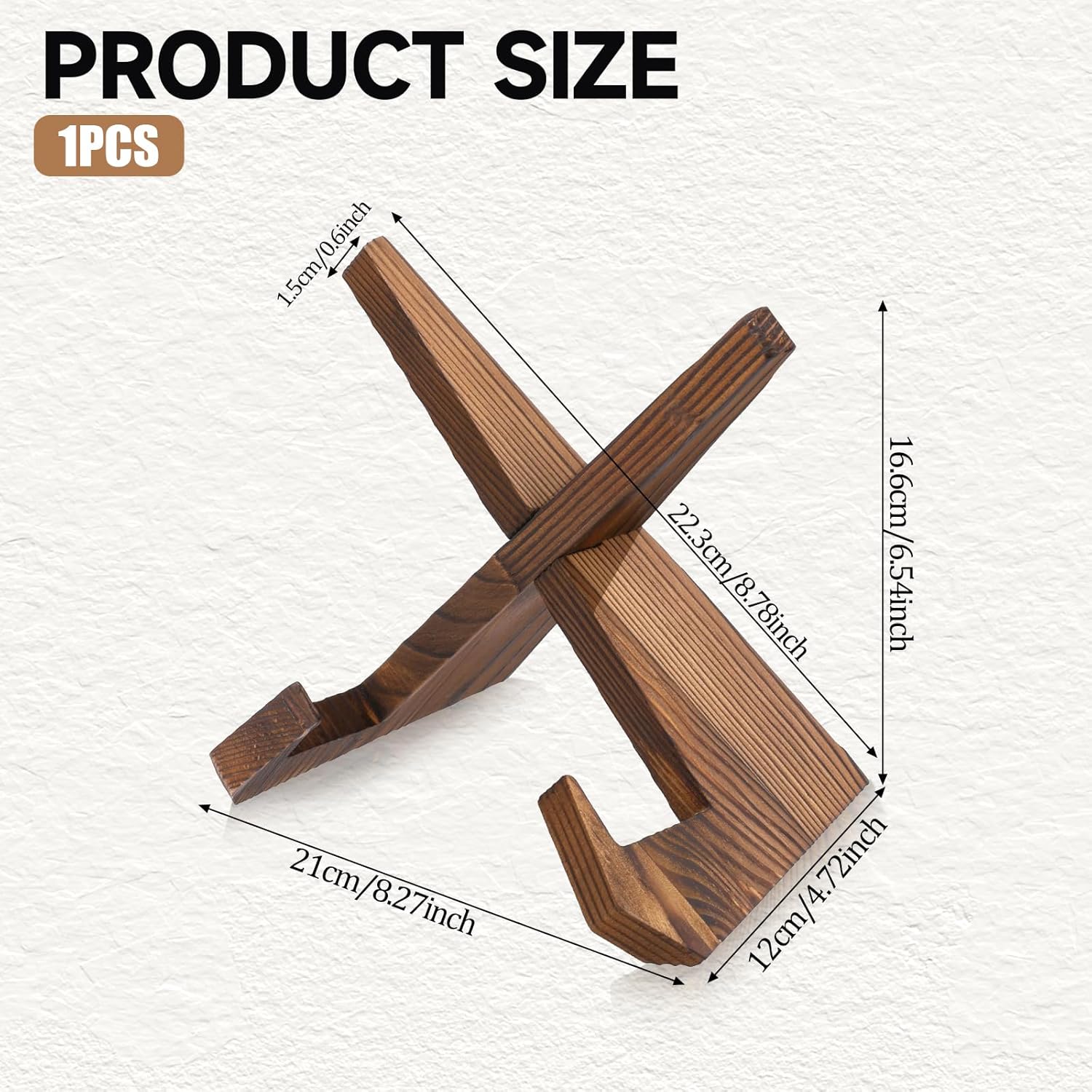 Qianyu 87 Plate Stand Wooden Easel Display Stand