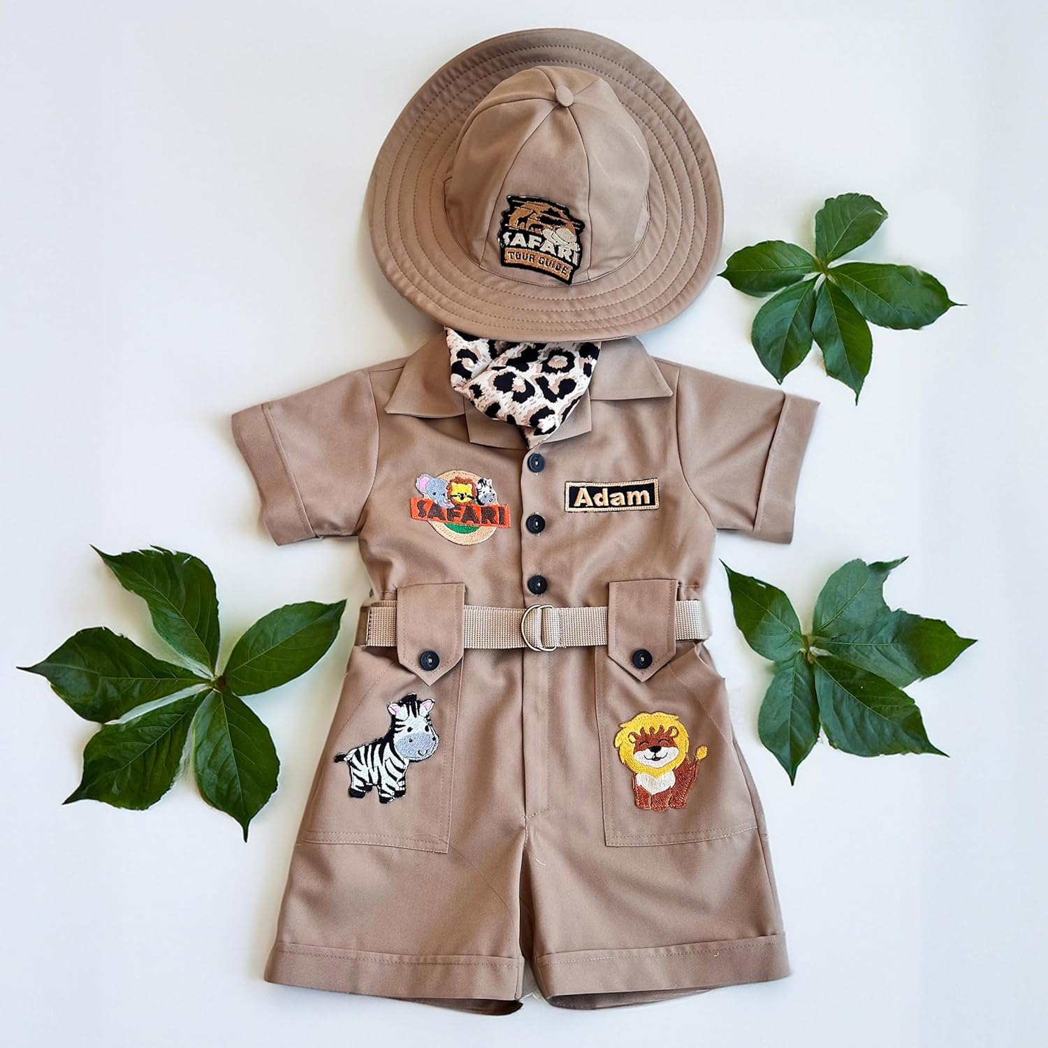 Personalized Safari Explorer Costume for Toddler 1