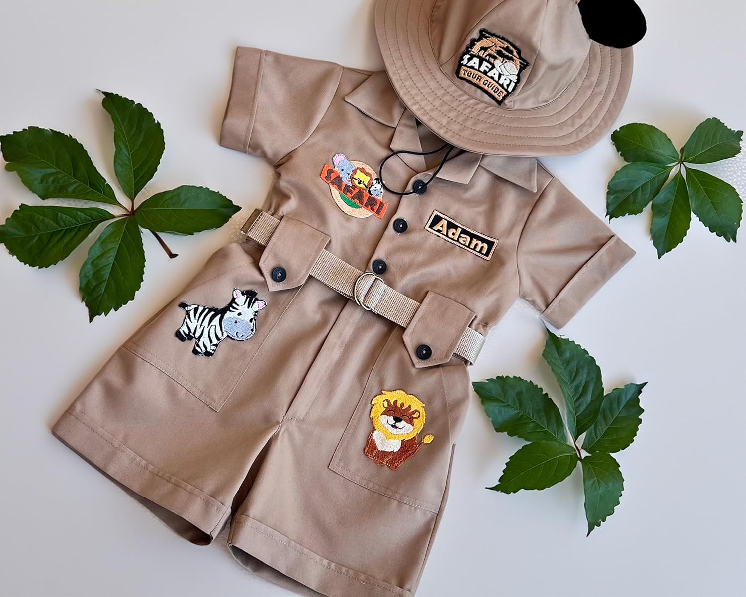 Personalized Safari Explorer Costume for Toddler 1
