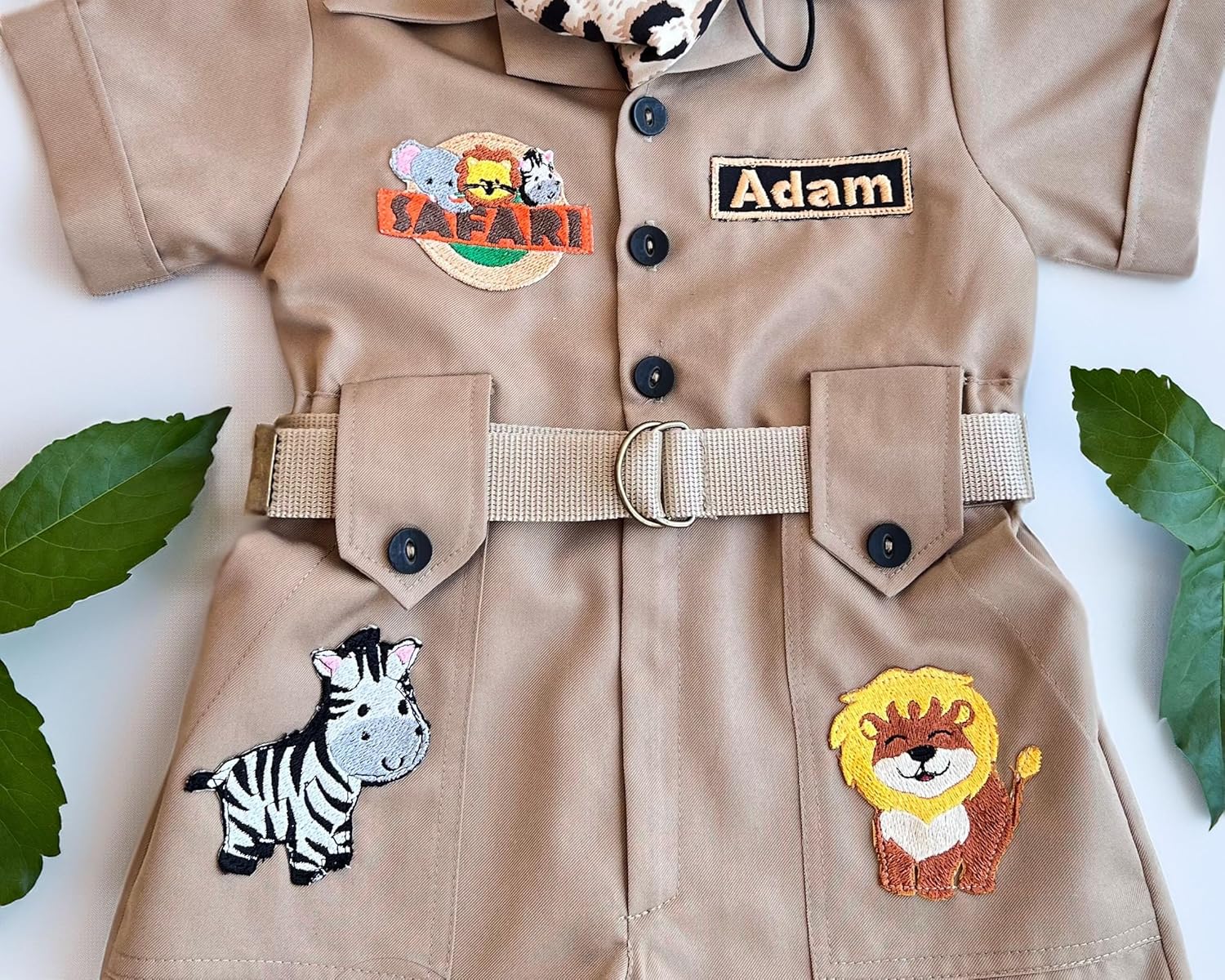 Personalized Safari Explorer Costume for Toddler 1