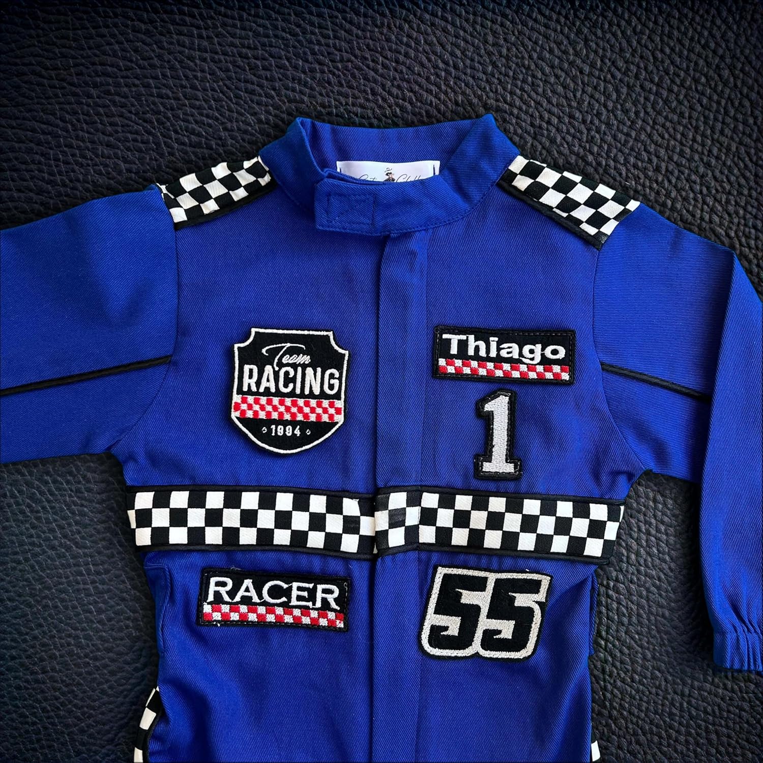 Handmade Race Car Driver Costume for Toddlers - 12-18 Months