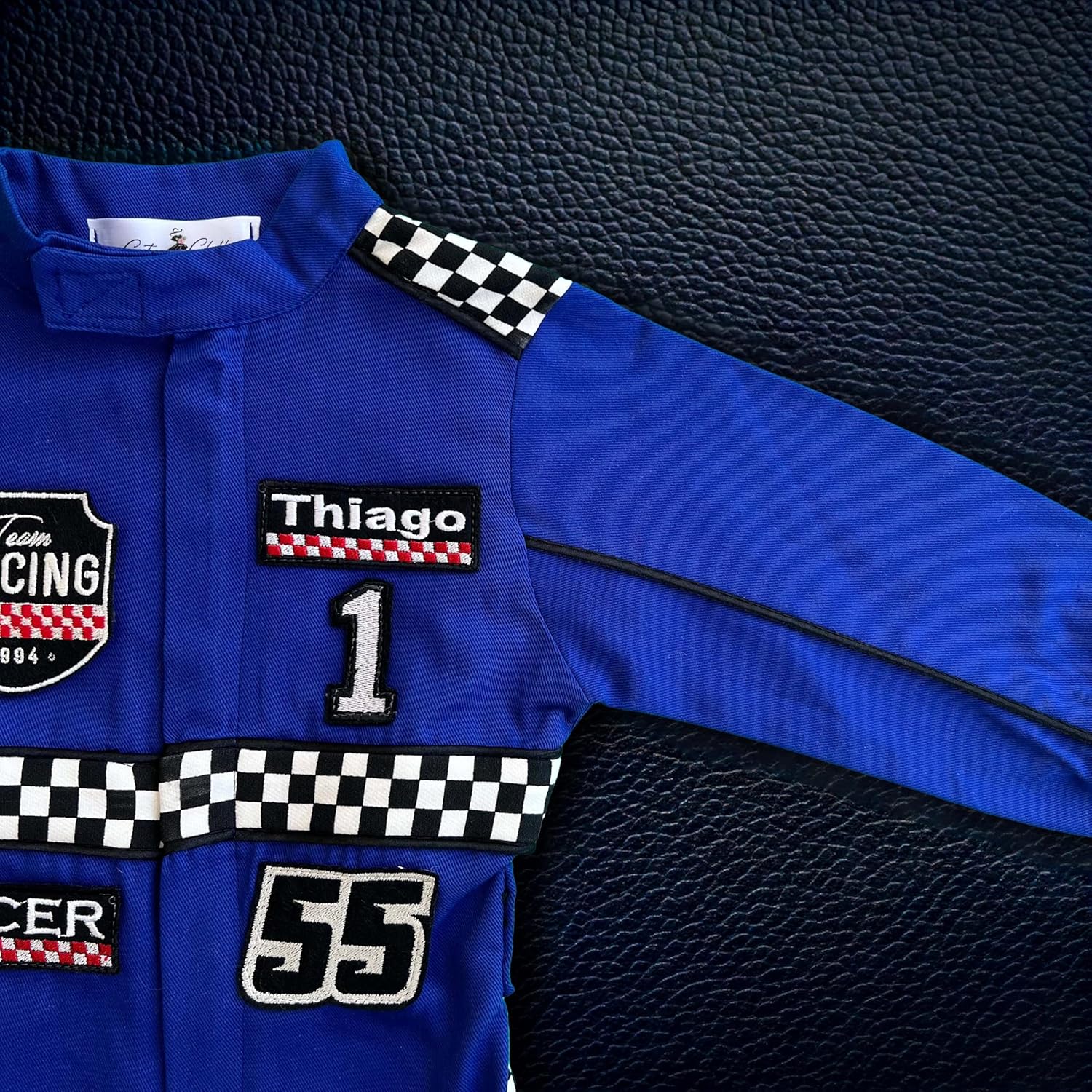 Handmade Race Car Driver Costume for Toddlers - 12-18 Months
