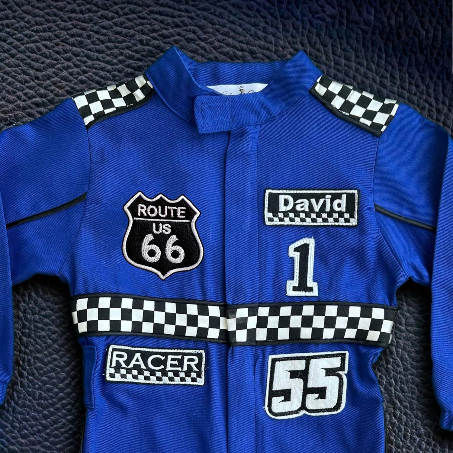 Handmade Race Car Driver Costume for Toddlers