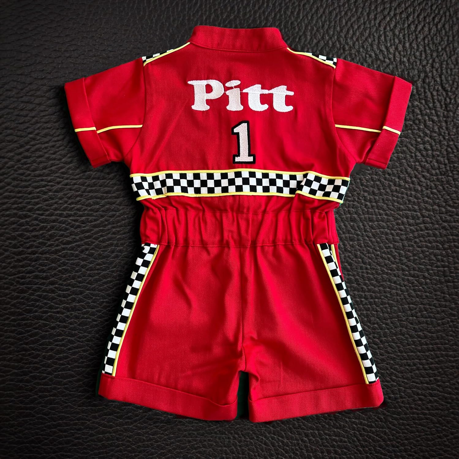 Handmade Race Car Driver Costume for Toddlers 12-18 Months