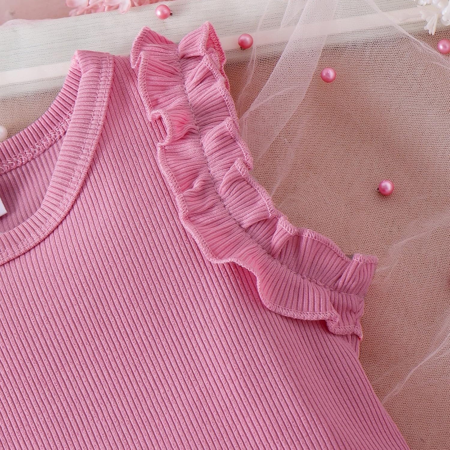 Toddler 2 Piece Summer Outfit Set for Girls