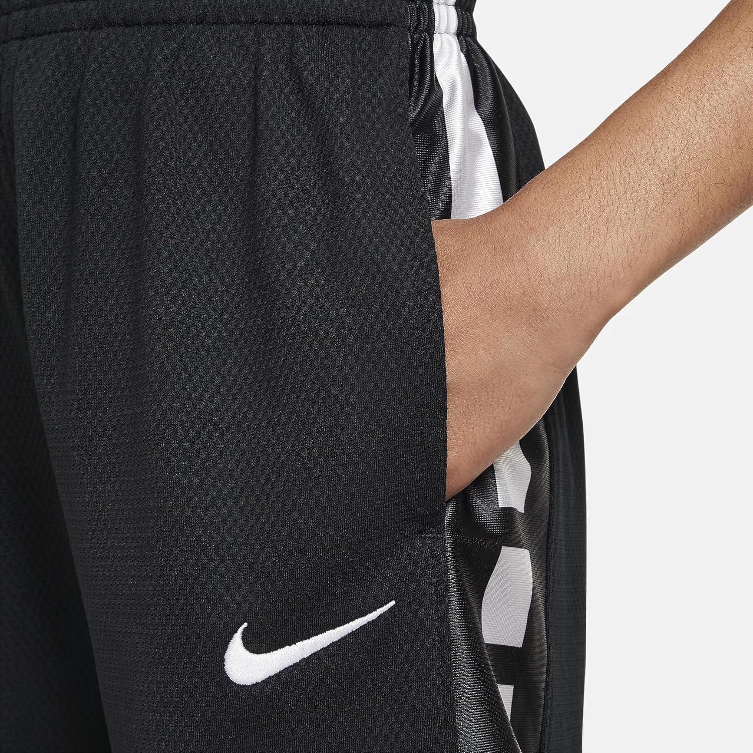 Nike Kids Dri-Fit Elite Basketball Shorts BlackWhite