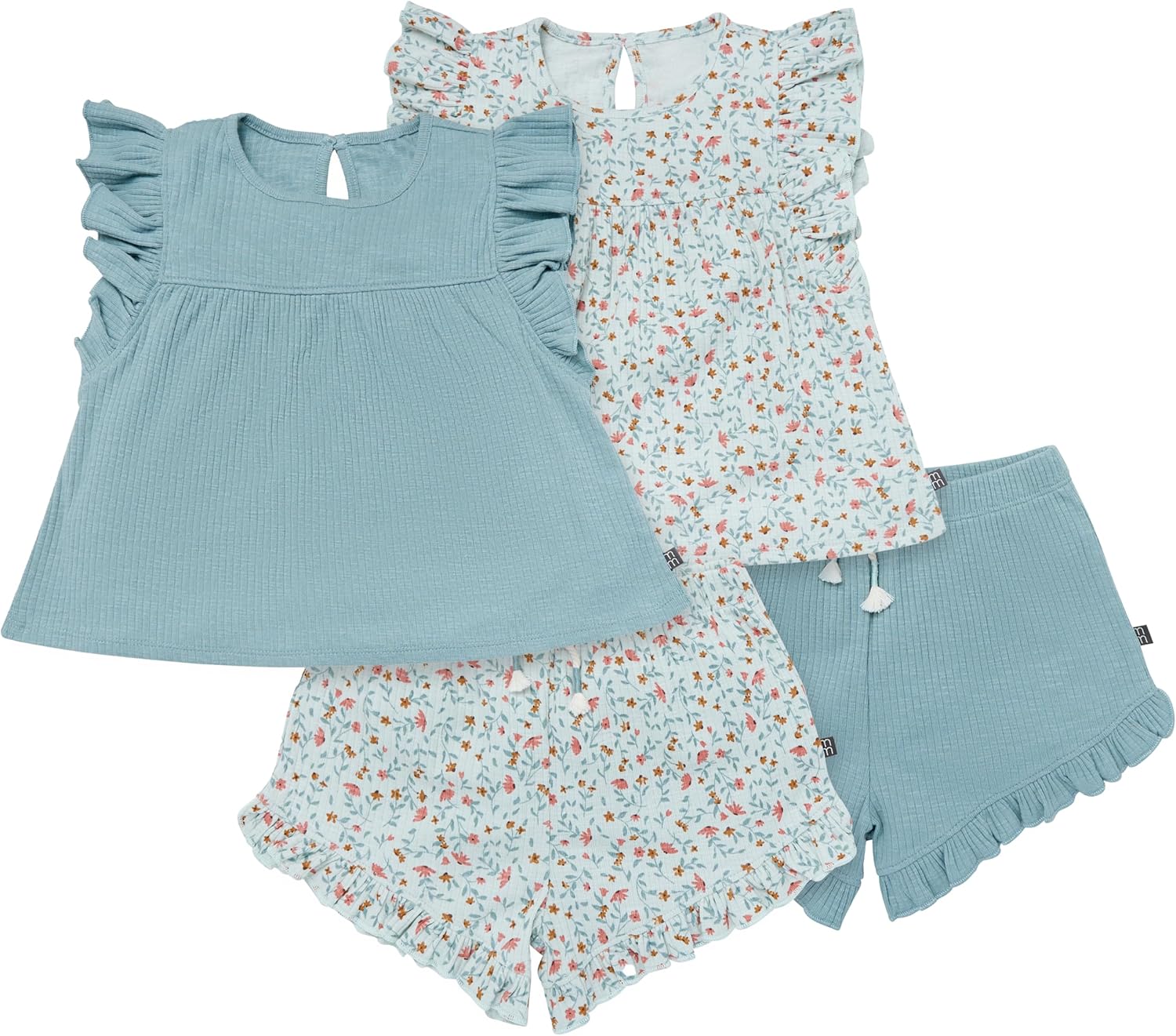 Modern Moments by Gerber Baby Girls 4-Piece Set 1