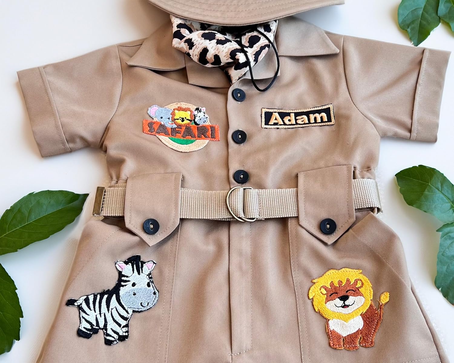 Personalized Safari Explorer Costume for Toddler 1