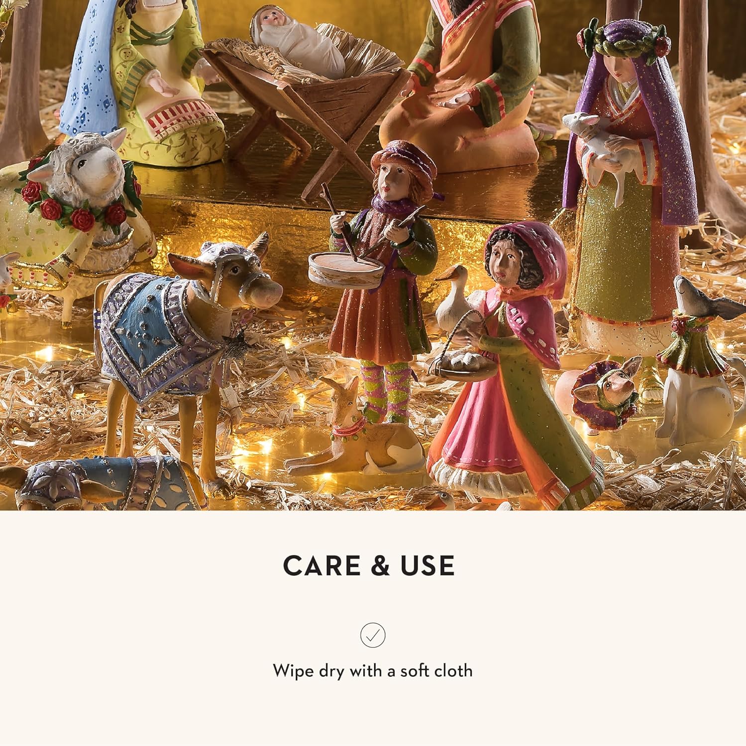 MACKENZIE-CHILDS Patience Brewster Nativity Figurine Set