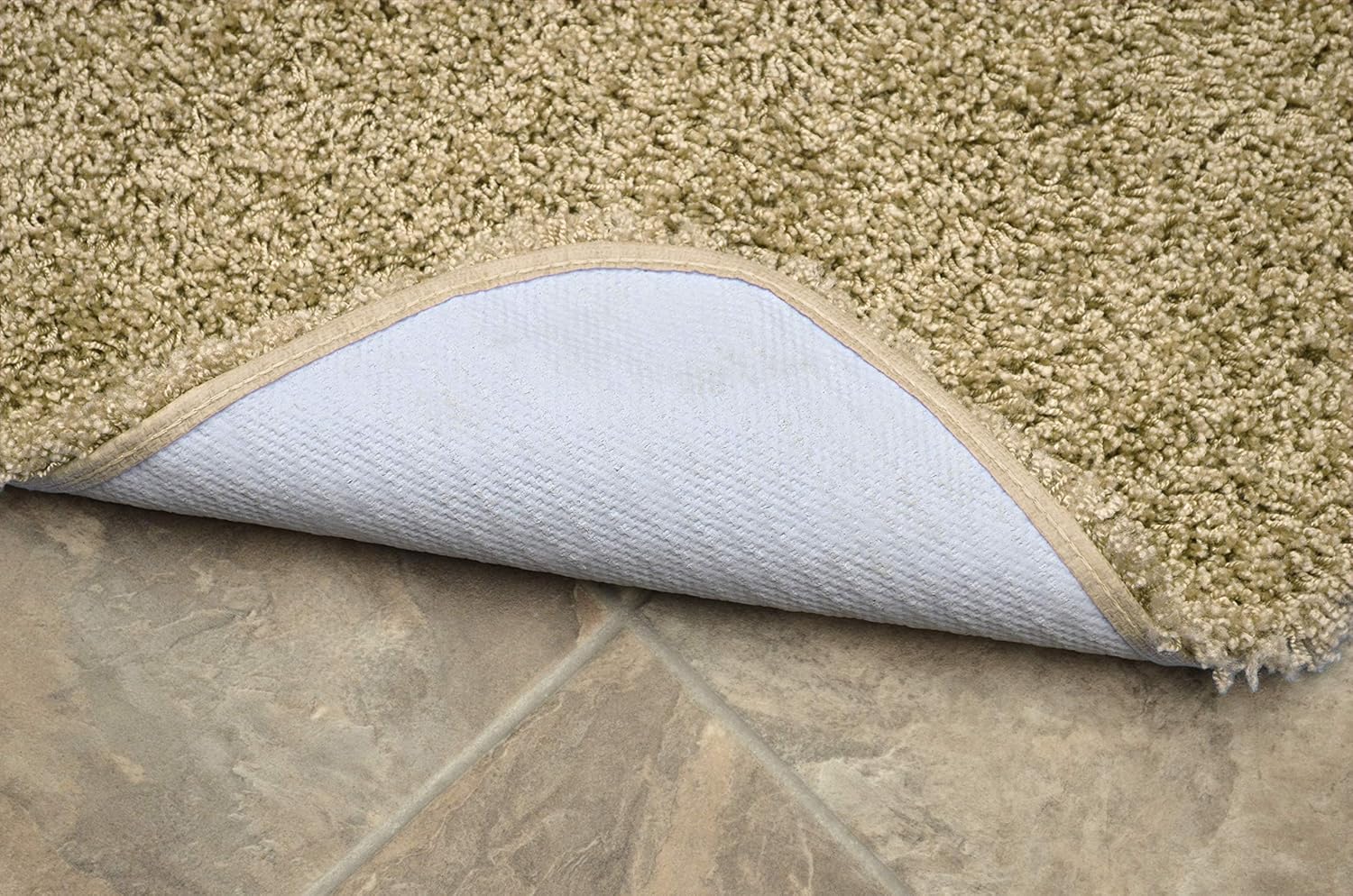 Garland Rug 3-Piece Jazz Shaggy Nylon Bathroom Rug Set
