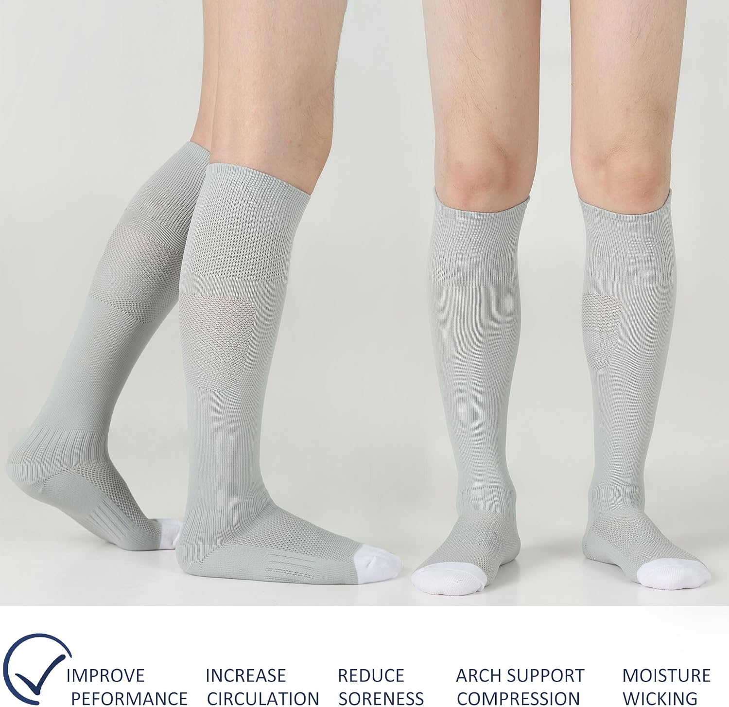 Sunew Multi-Sport Socks 23 Pack for Youth and Adult
