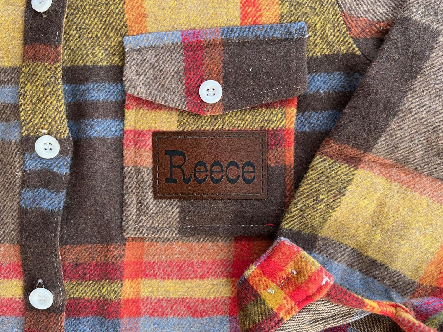 Personalized Cozy Flannel Jacket for Kids